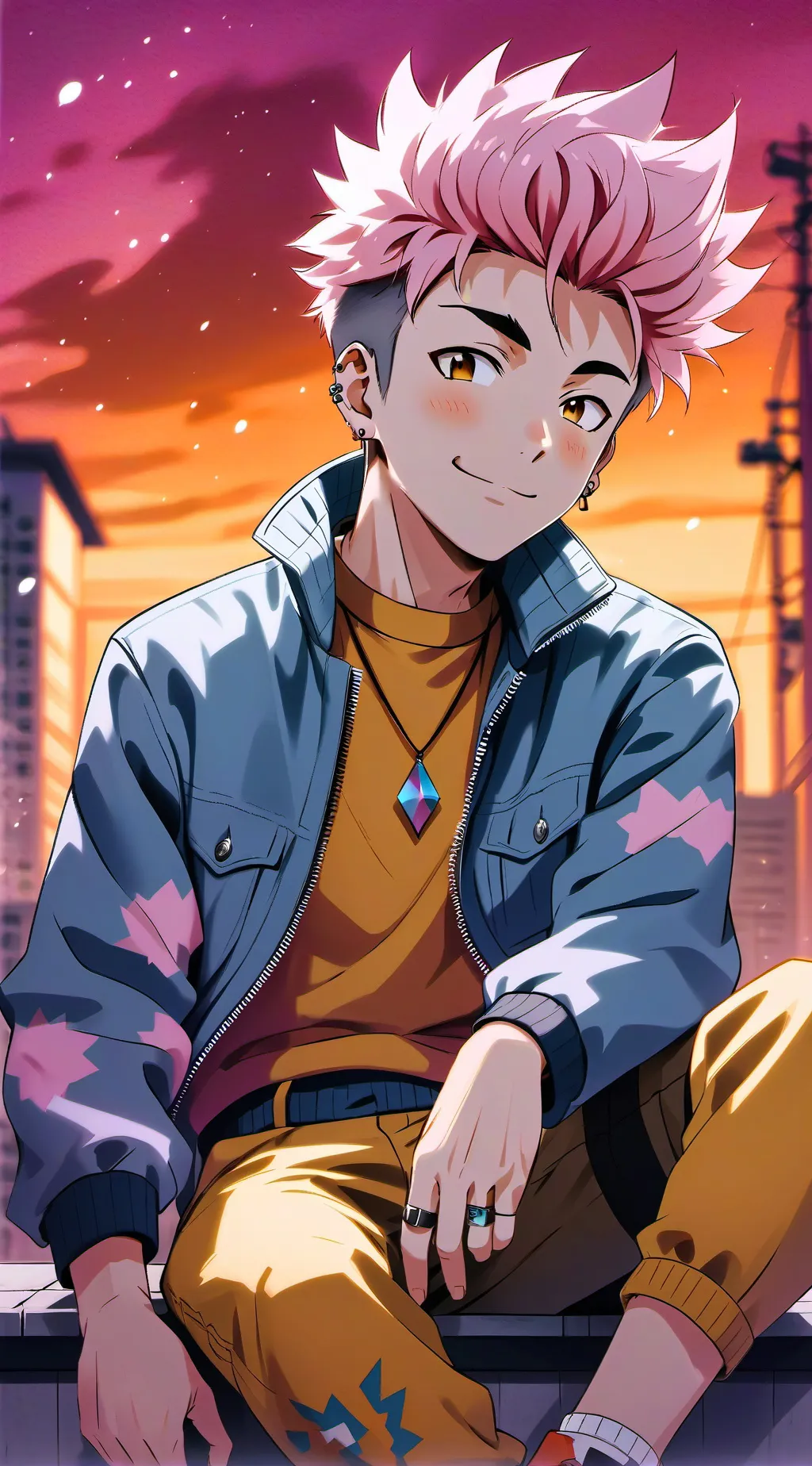 ai character: Yuji Itadori background