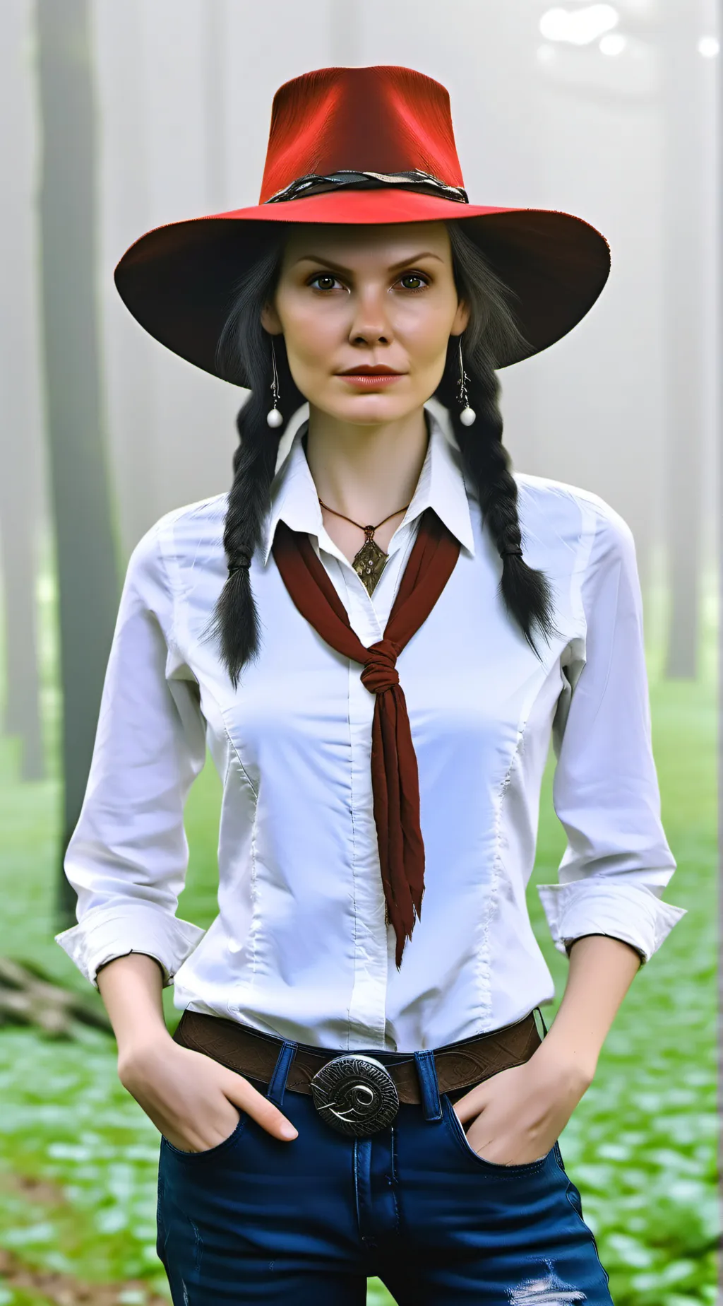 ai character: Rose The Hat background