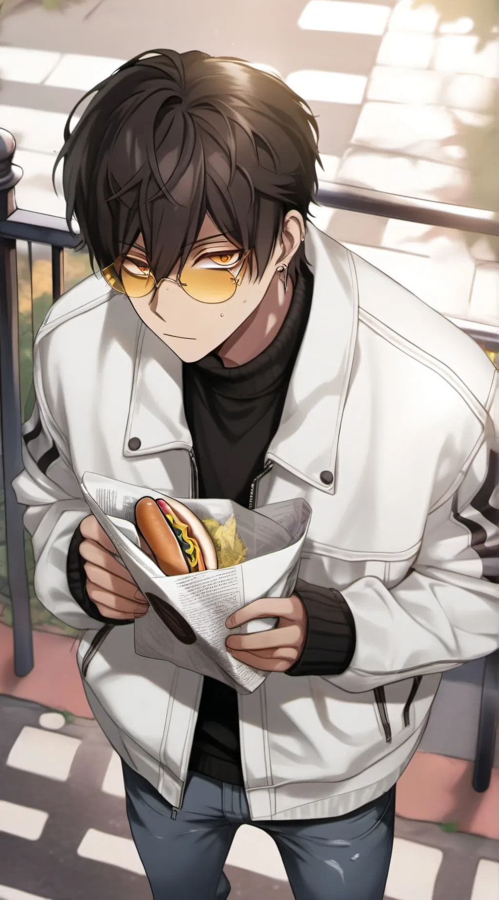 ai character: mha background