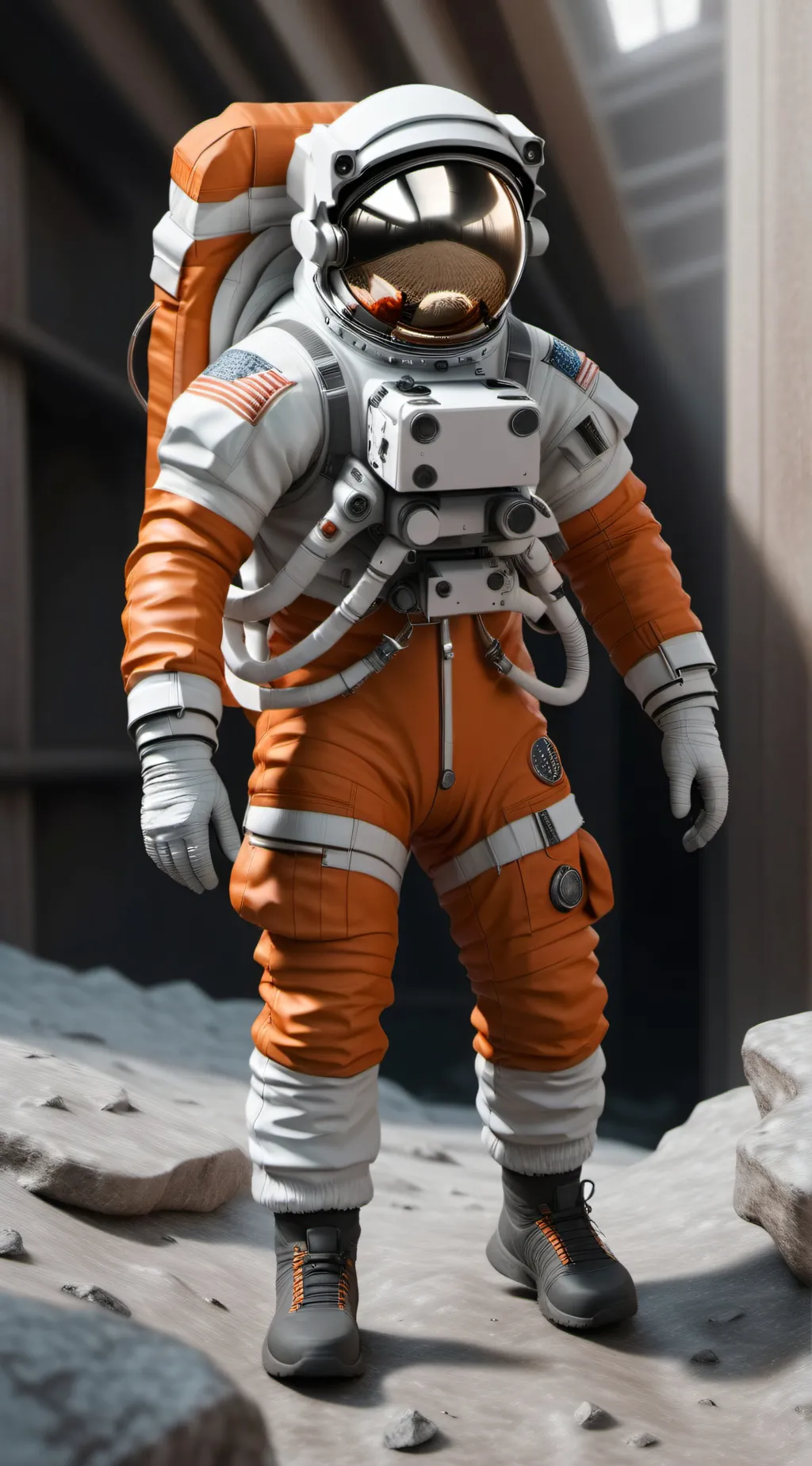 ai character: sock for one  background