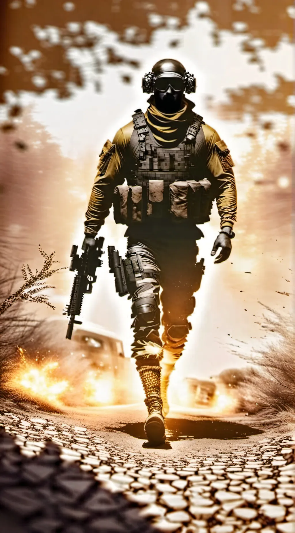 ai character: Call of duty(CoD) background