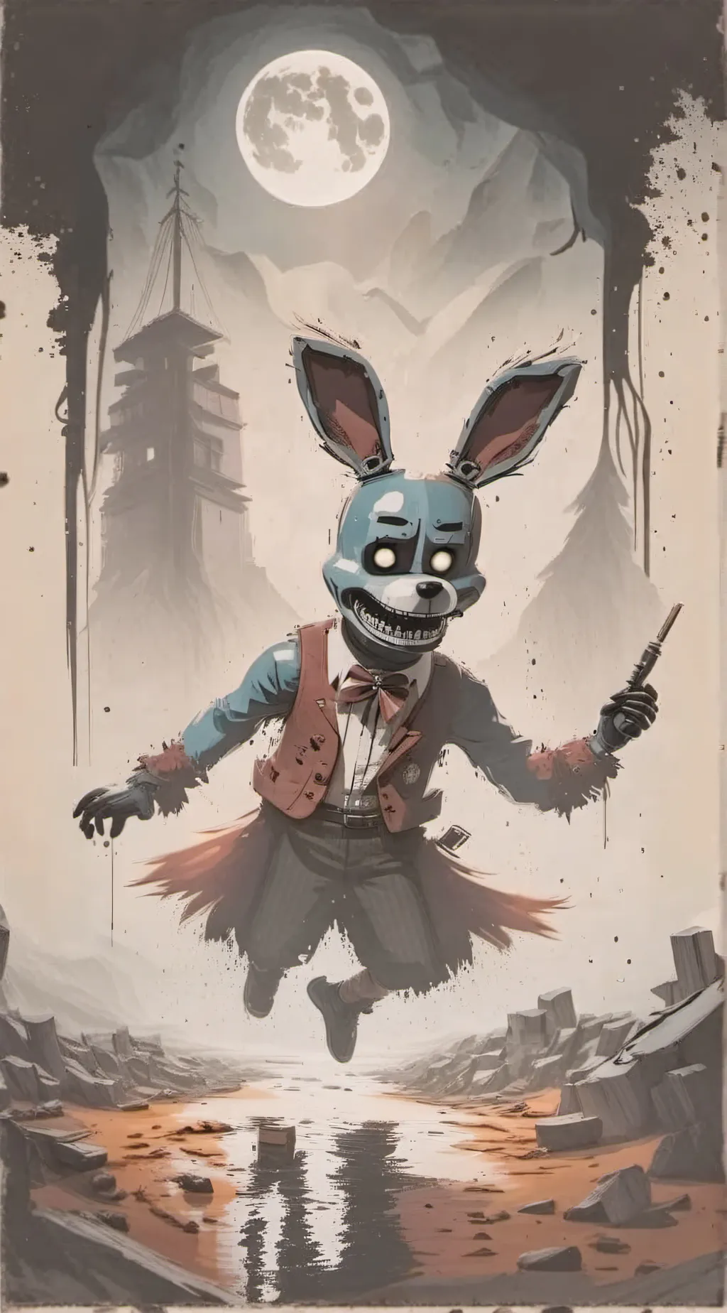 ai character: Bonnie background