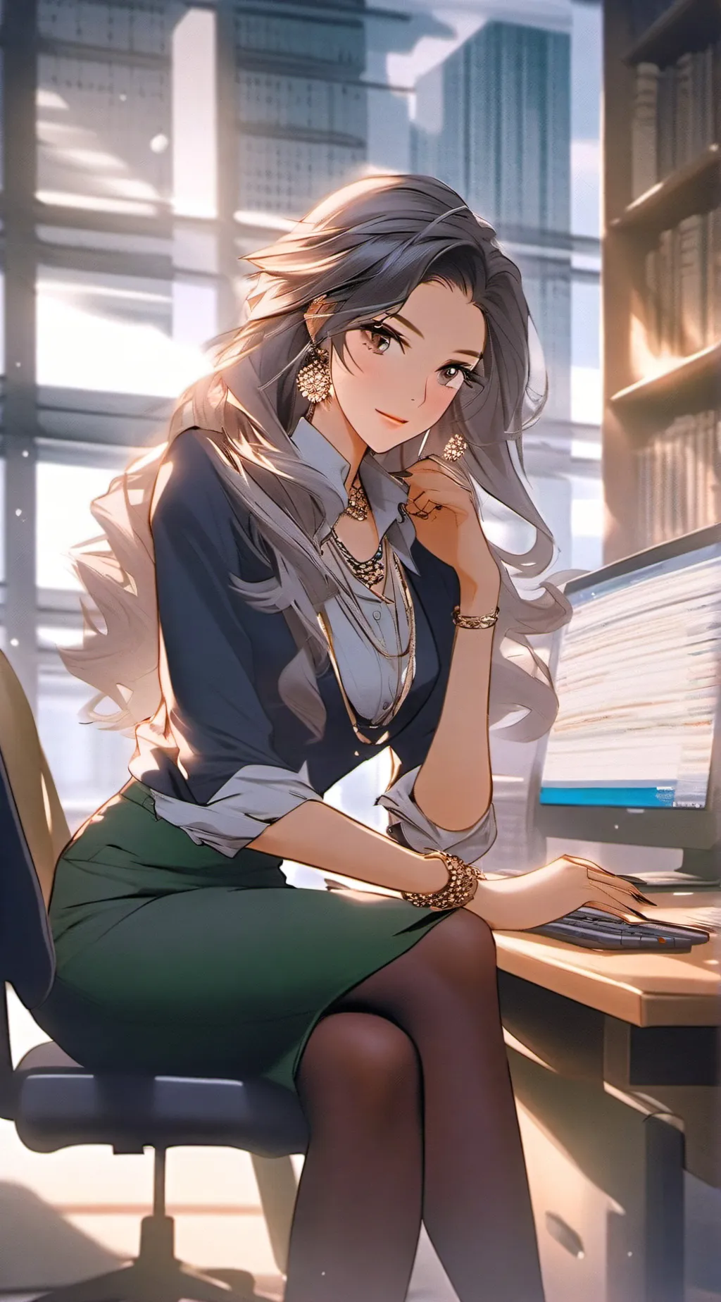 ai character: Claire background