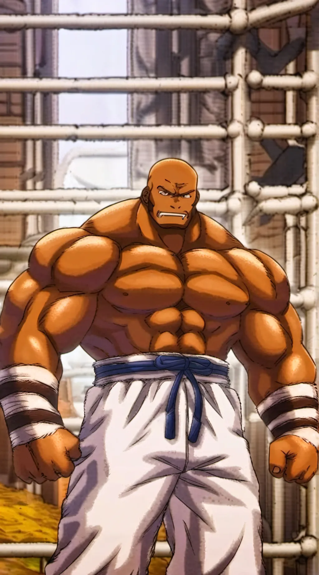 ai character: biscuit oliva background