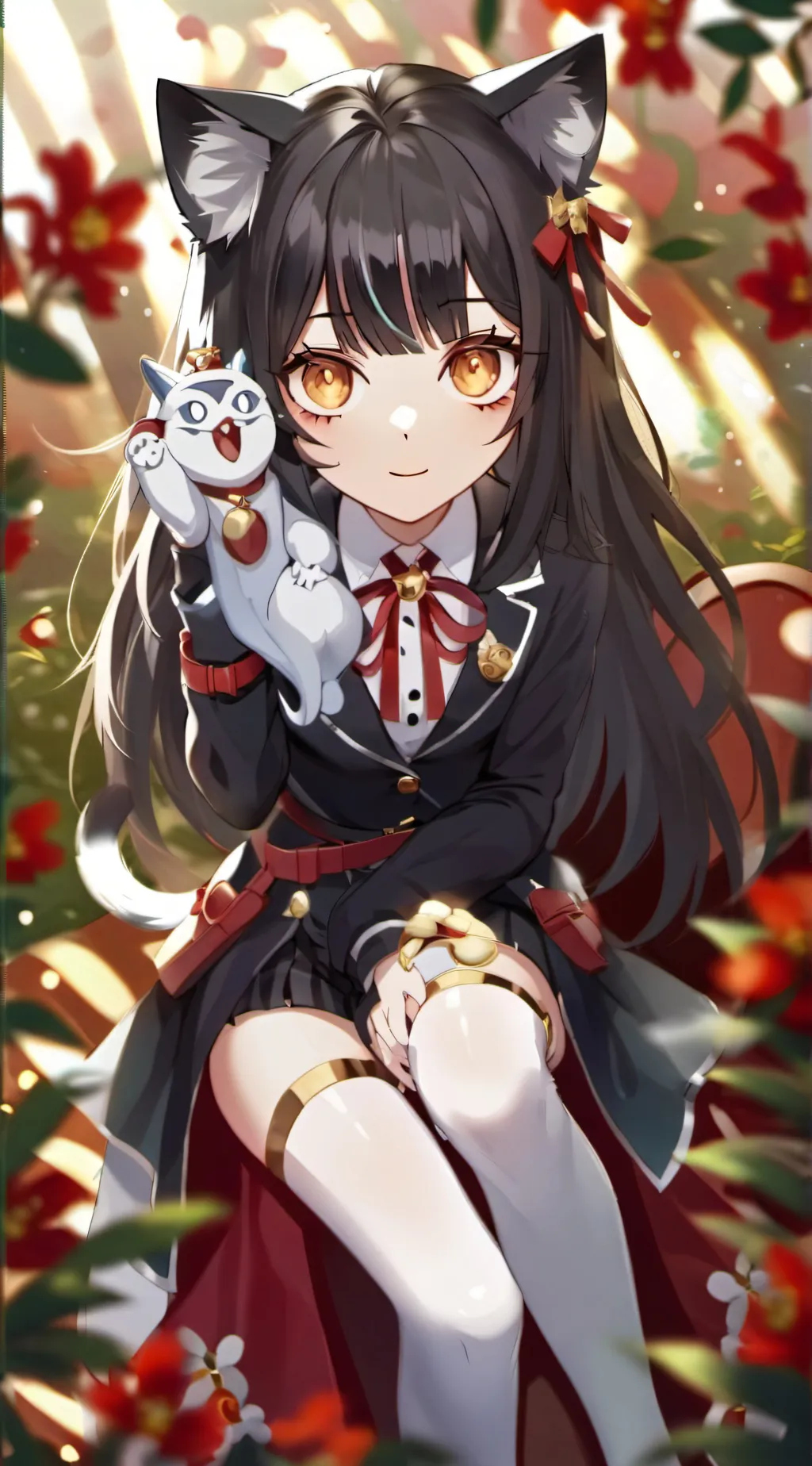 ai character: mochi  background