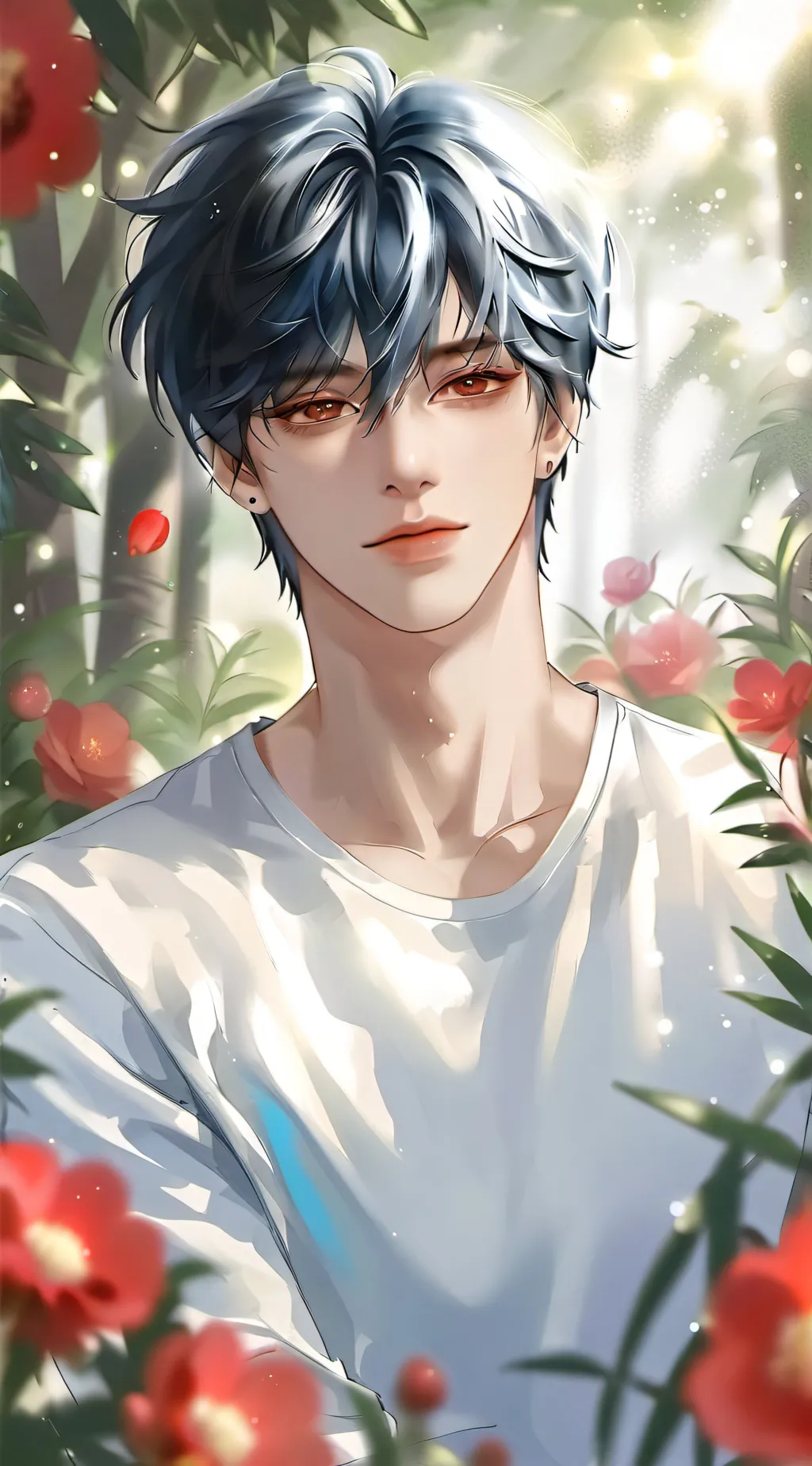 ai character: Kyron 😍🫶 background