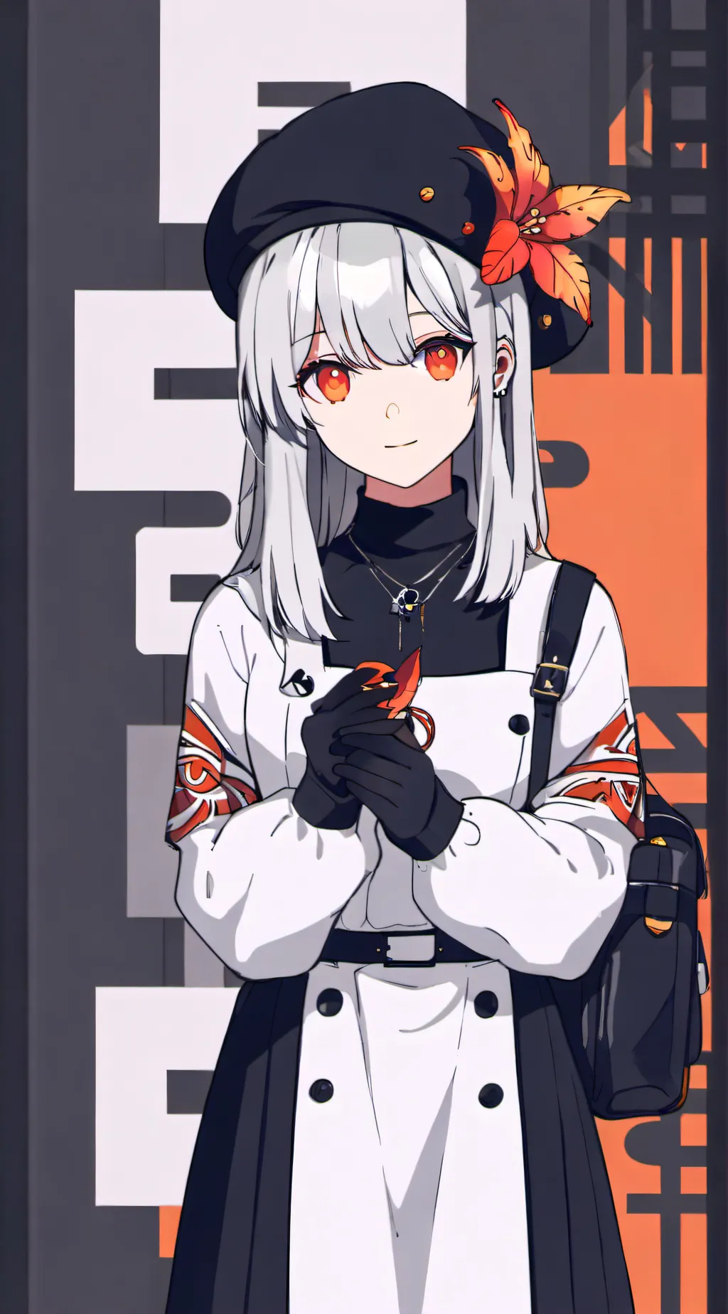 ai character: Sakura background