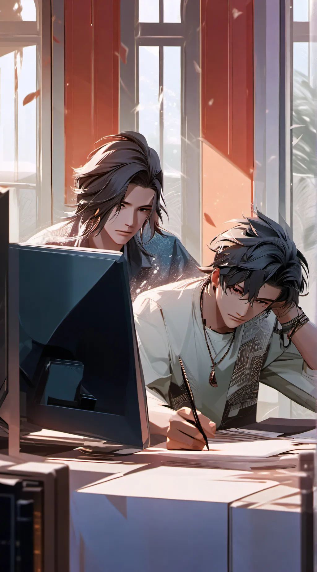 ai character: Max background