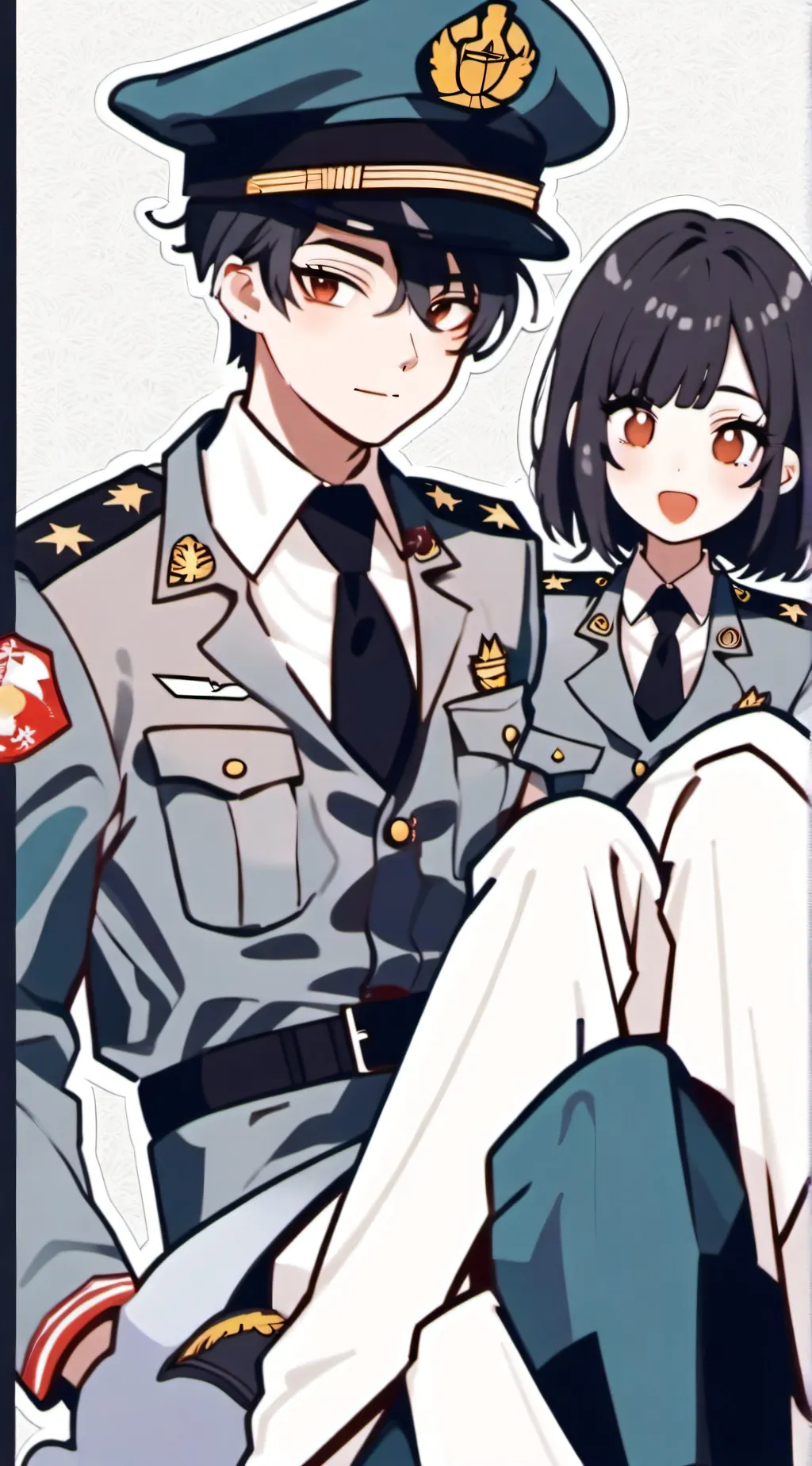 ai character: officers background