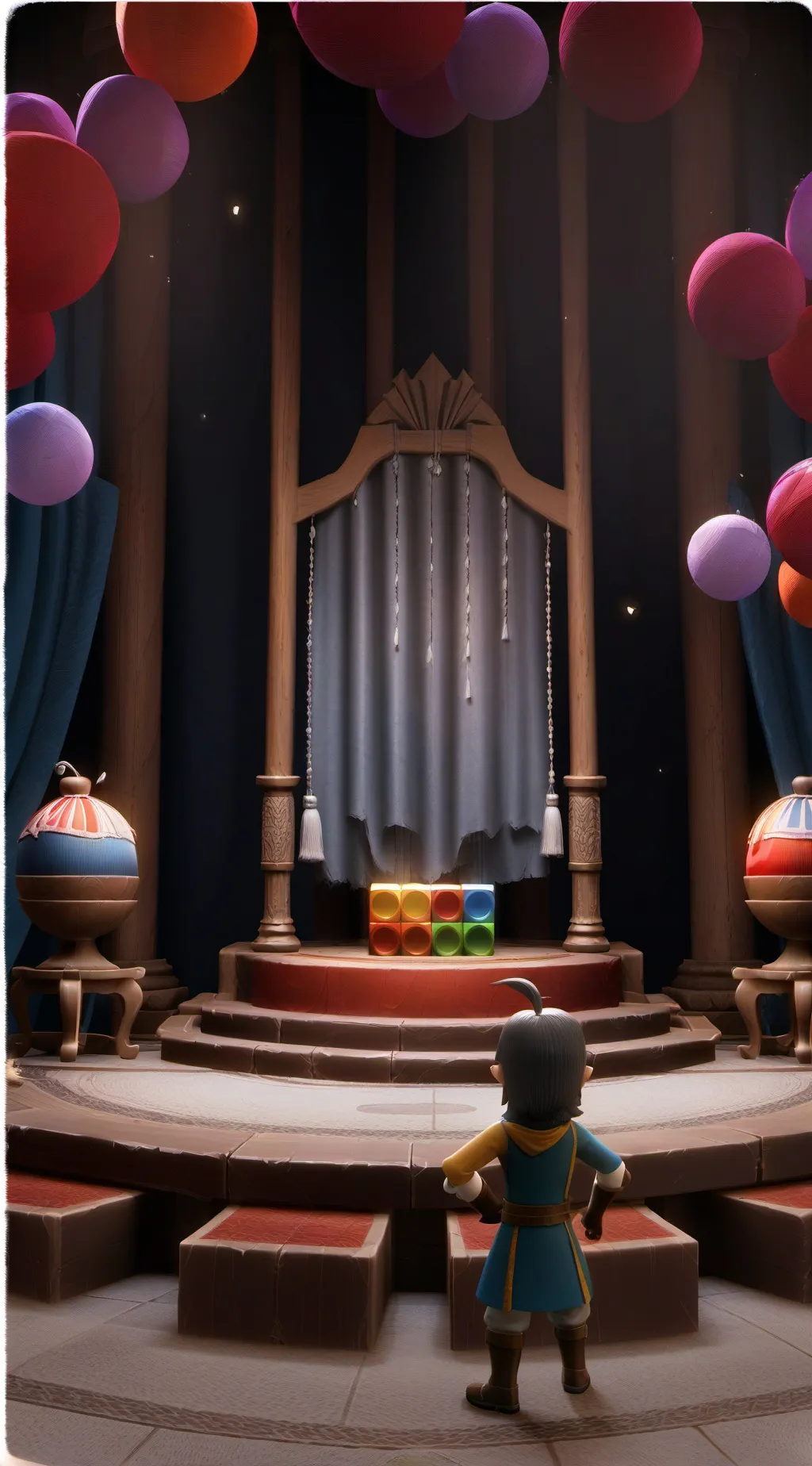 ai character: TADC but... background