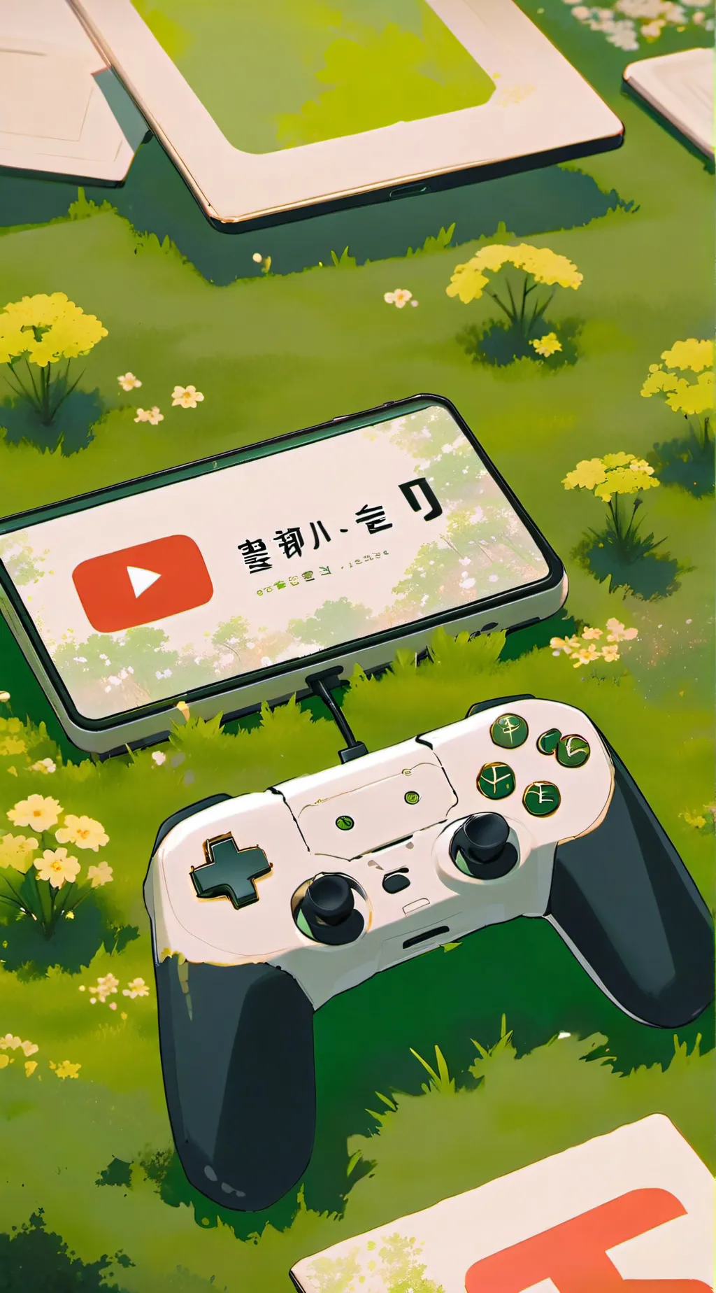 ai character: Youtube Gamers. background