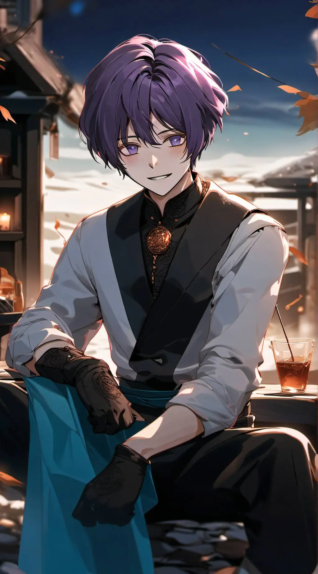 ai character: Rin background