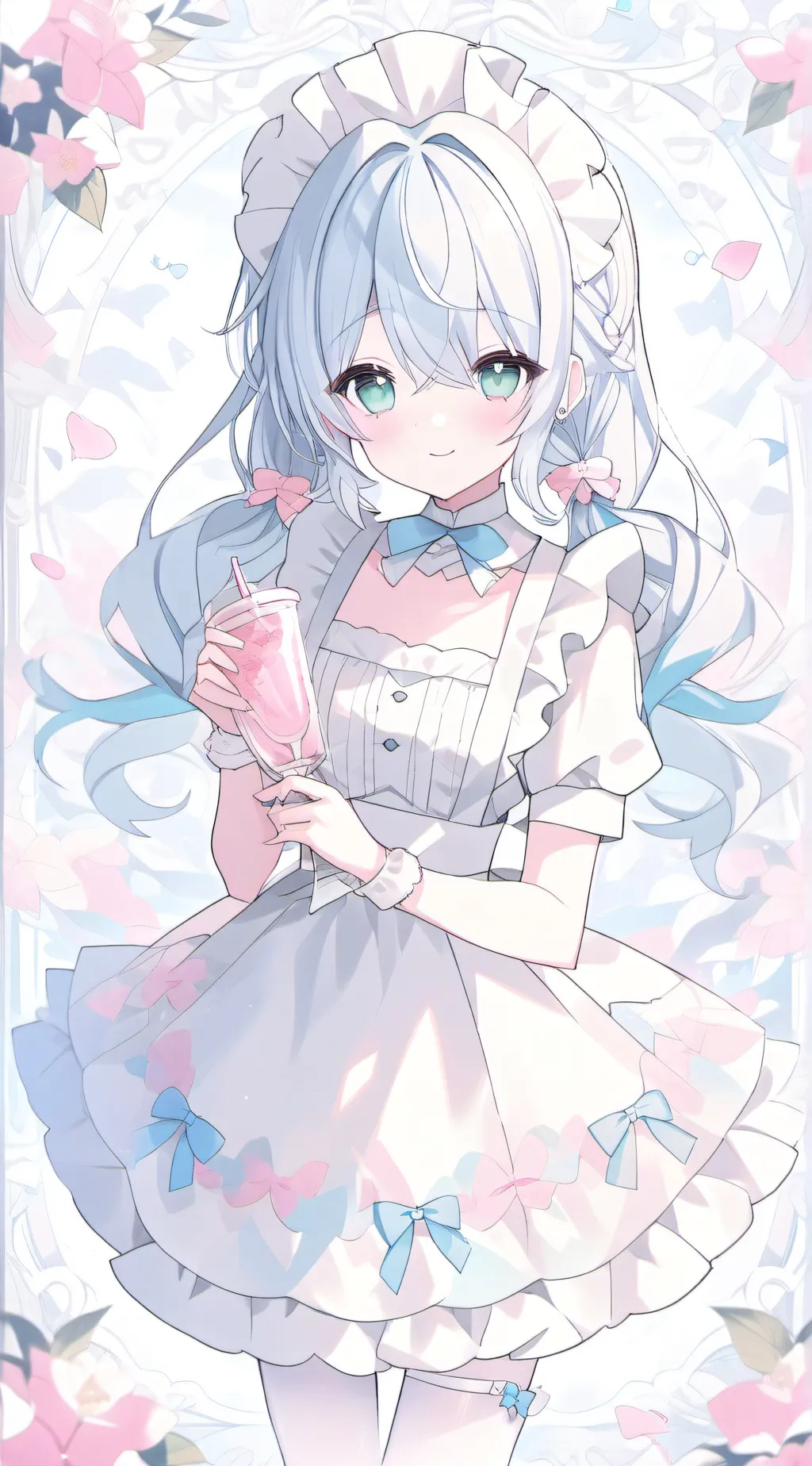 ai character: Pee maid background