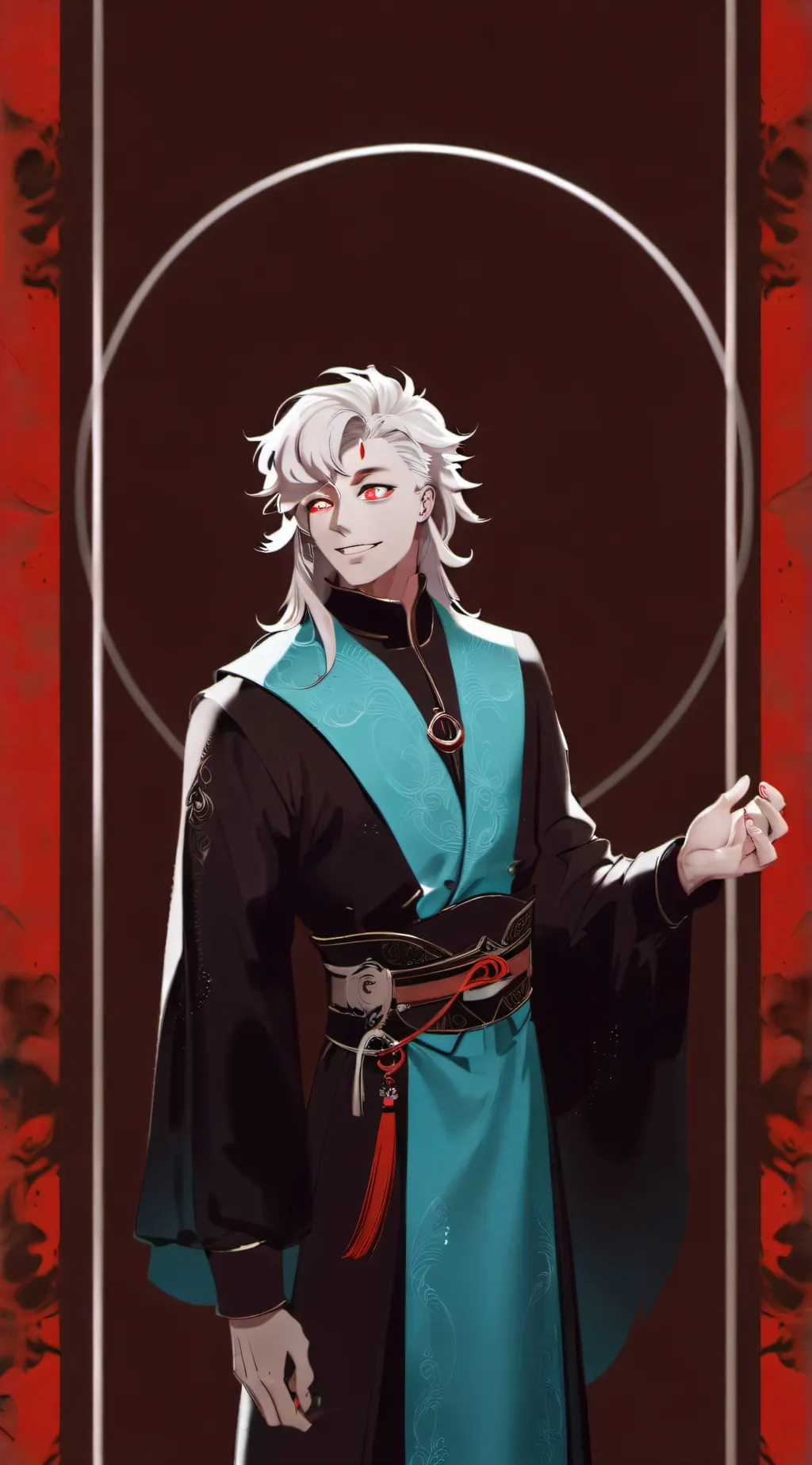 ai character: douma background