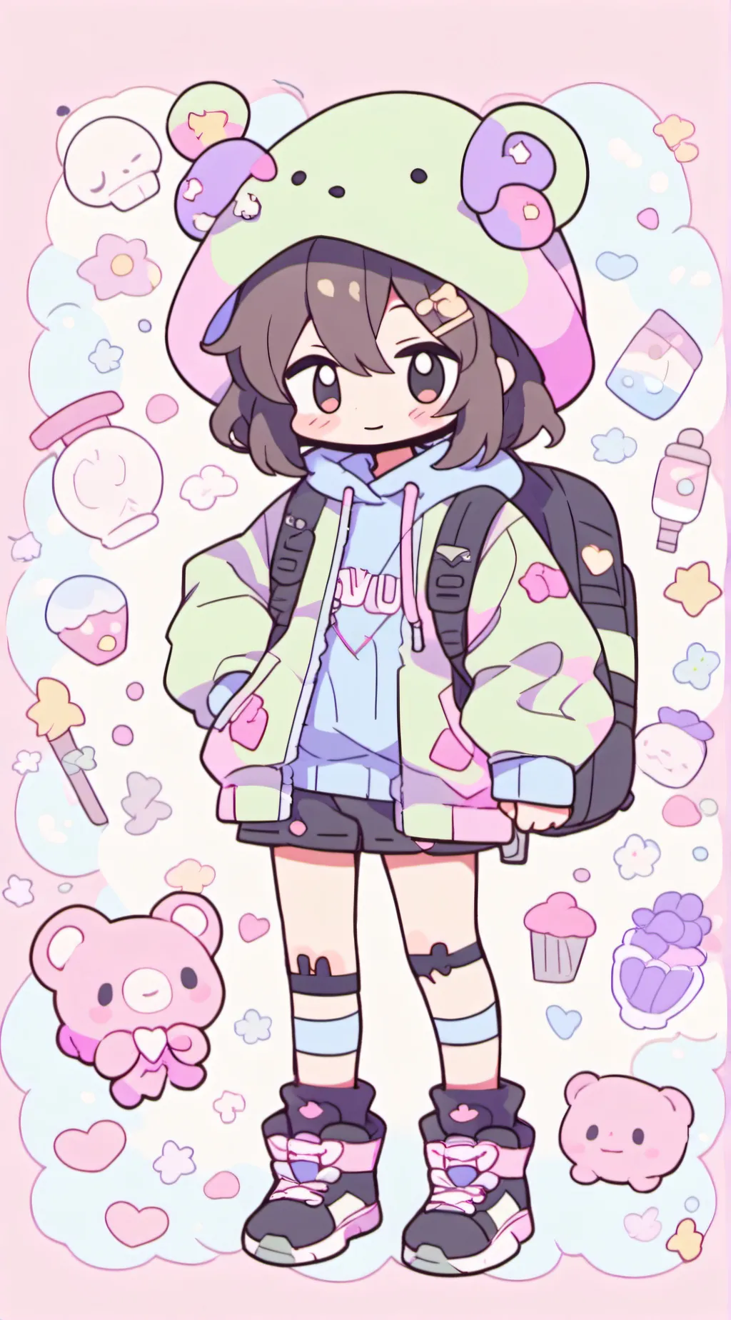 ai character: Sarah  background