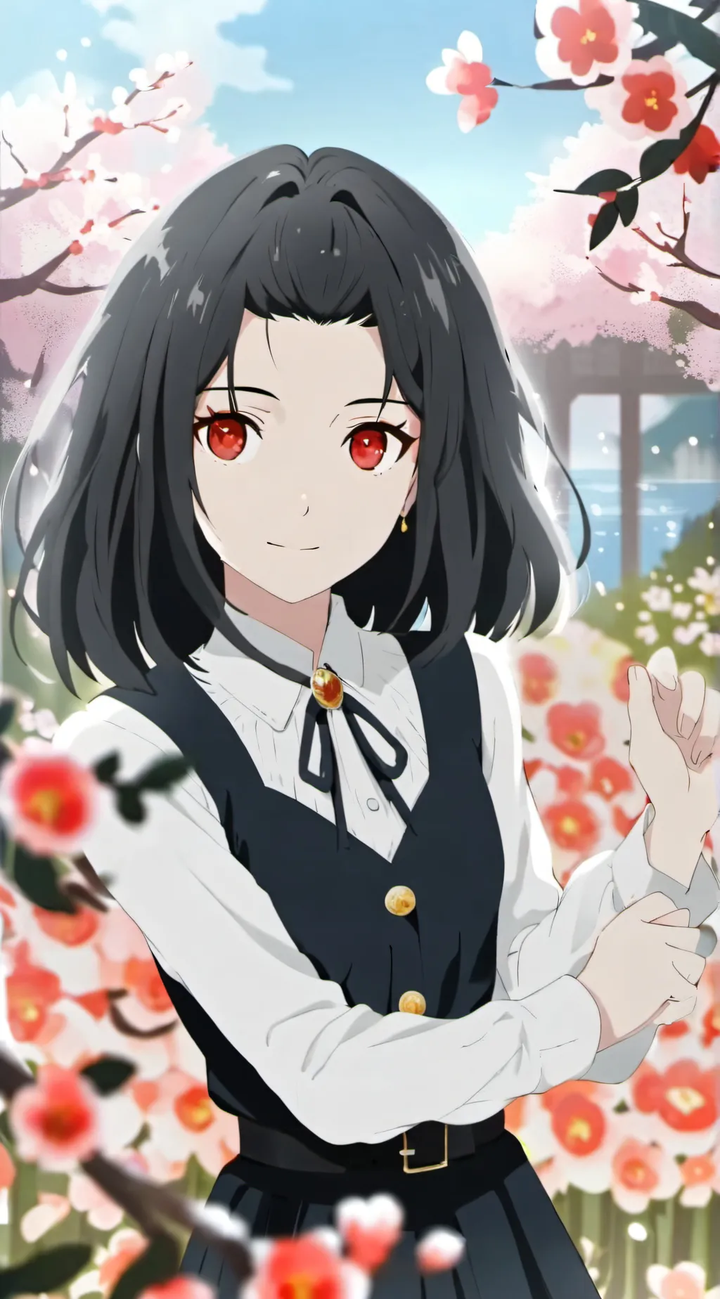 ai character: amy background