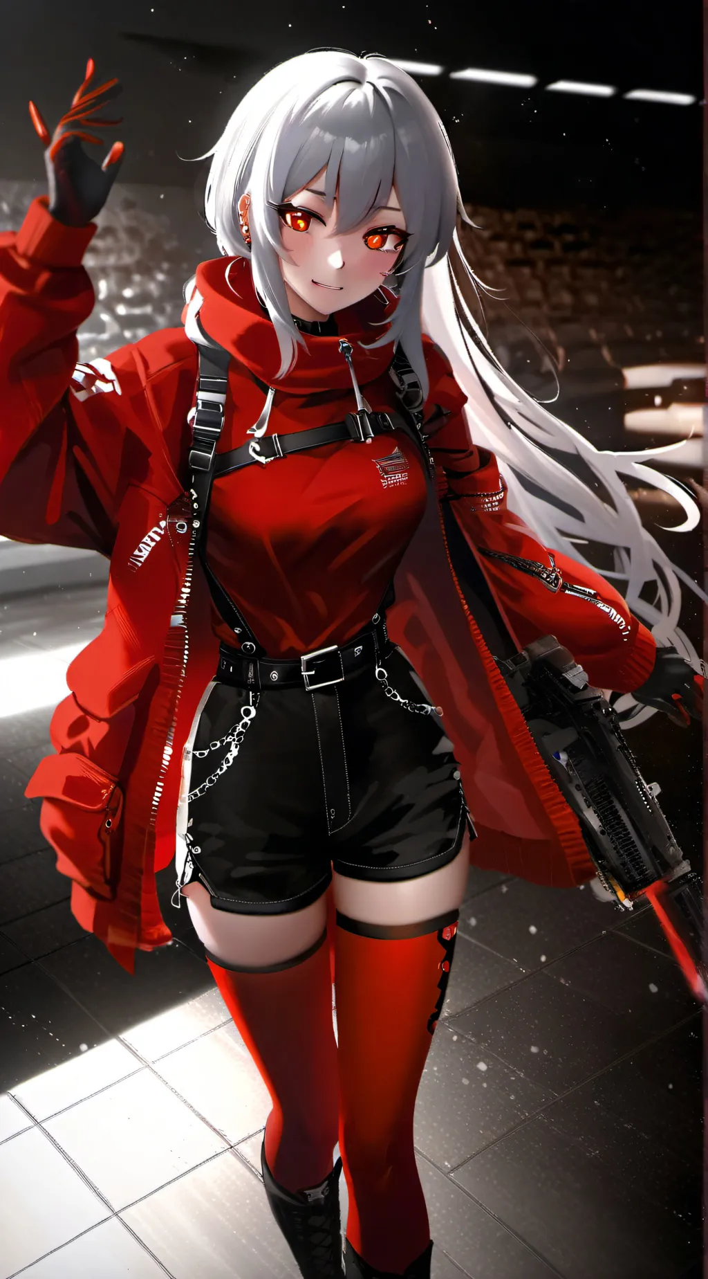 ai character: Kny x vacation background