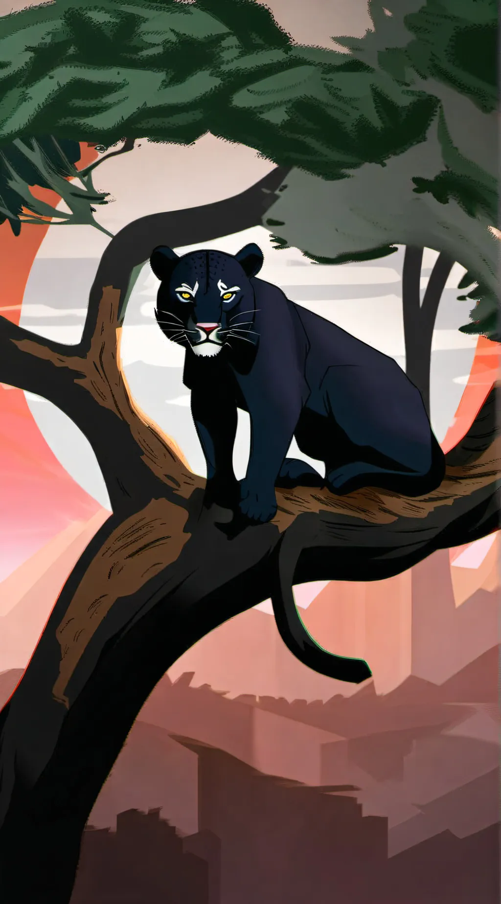 ai character: MHA JUNGLE ANIMALS background