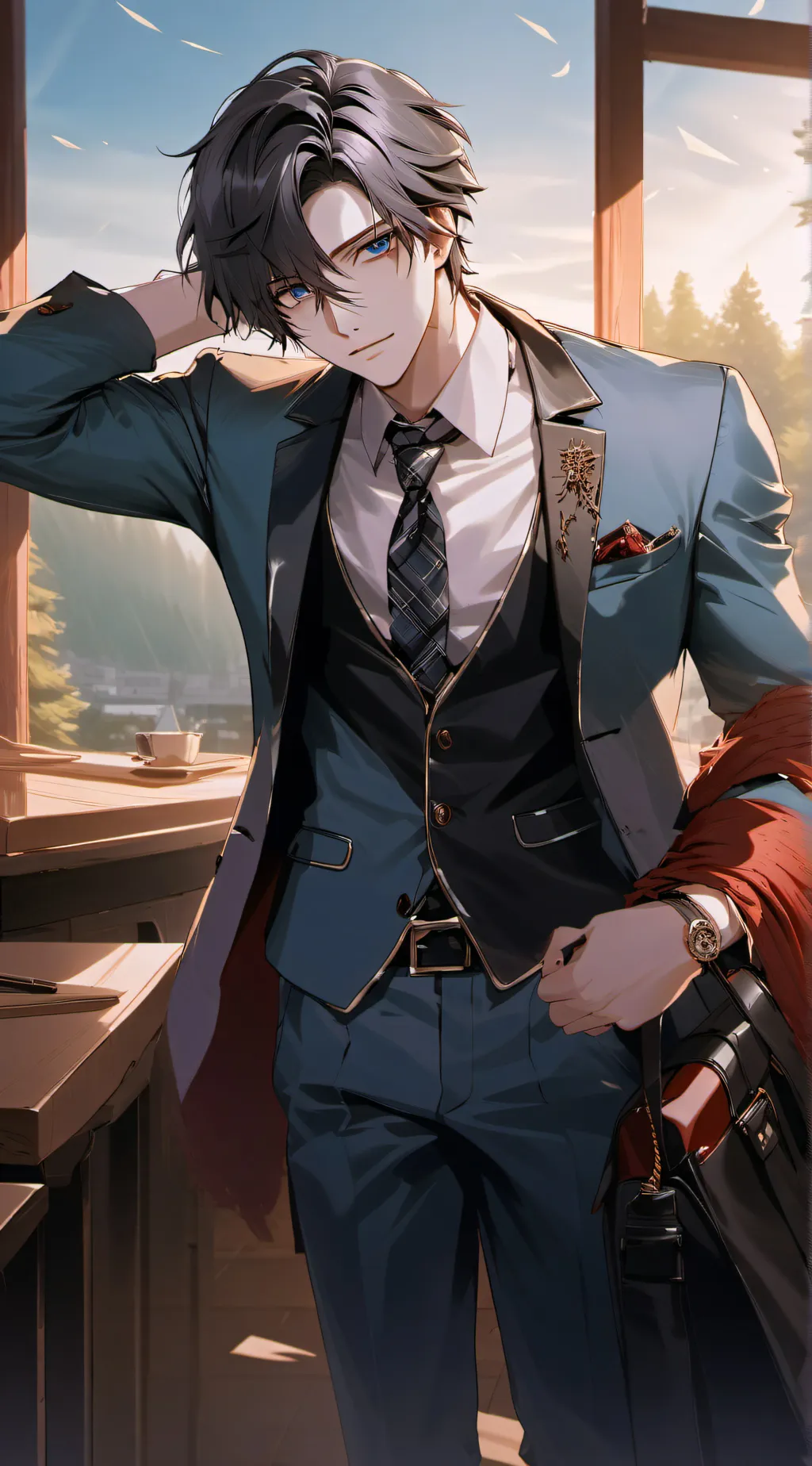 ai character: Ken background