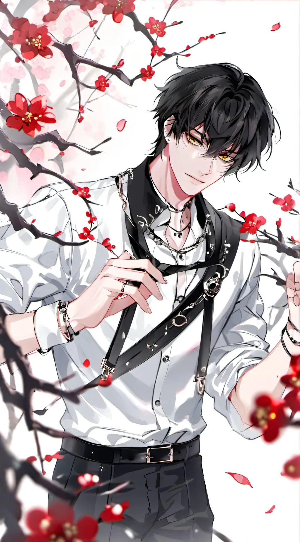 ai character: Haru  background