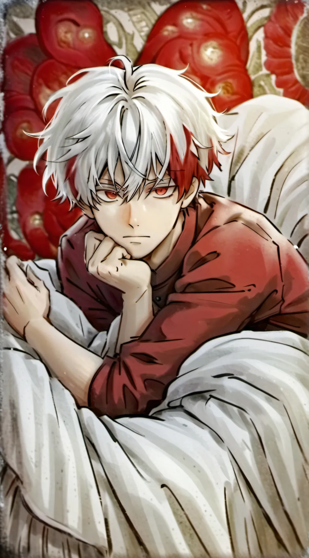 ai character: Todoroki😗 background