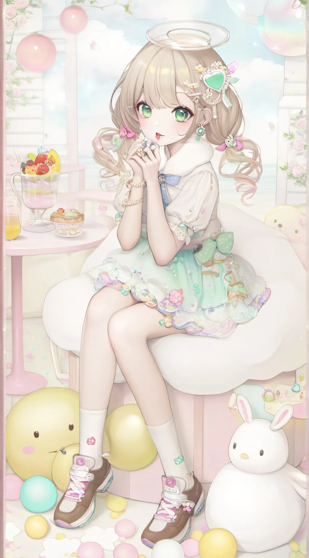 ai character: Another mha  background