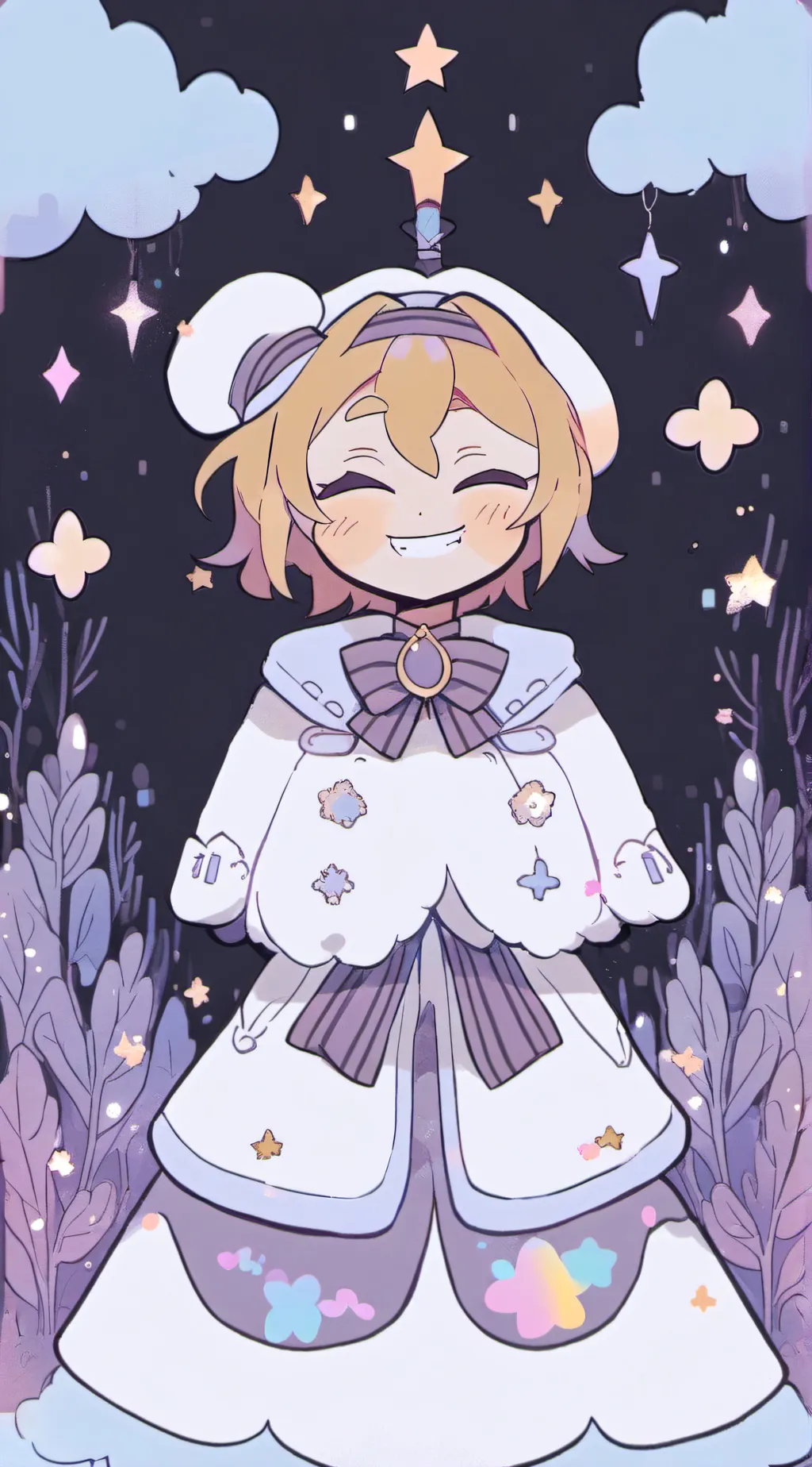 ai character: Sun  background