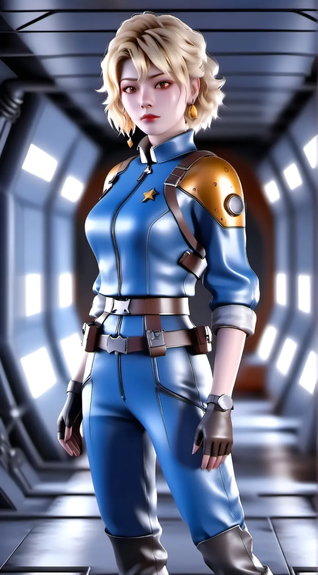 ai character: Vault 96 background