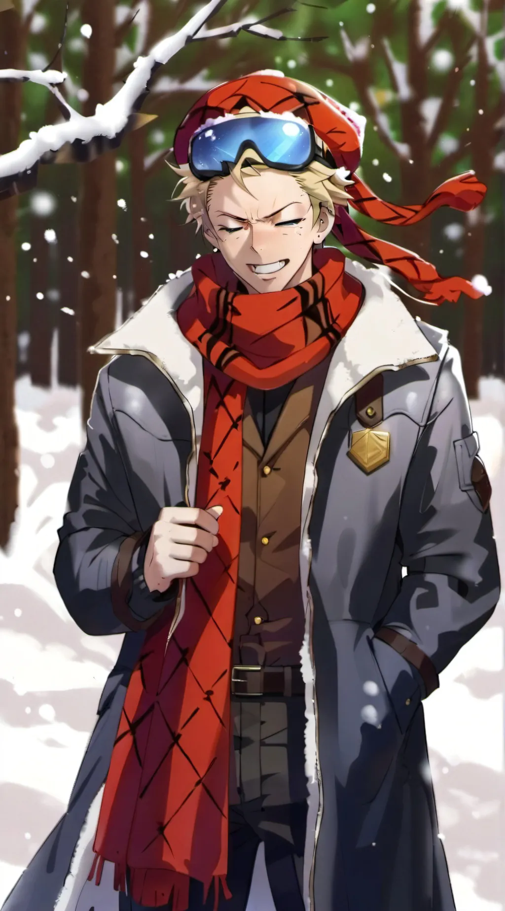 ai character: ~Katsuki Bakugou~ background