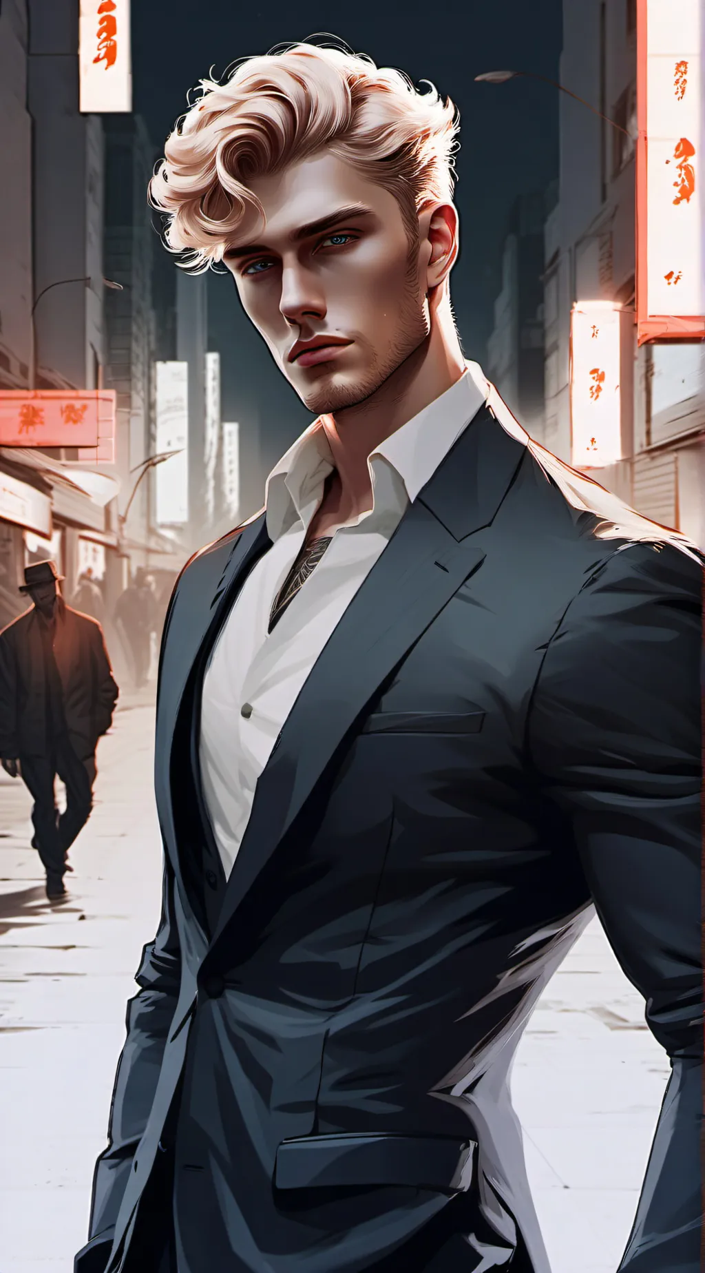 ai character: James background