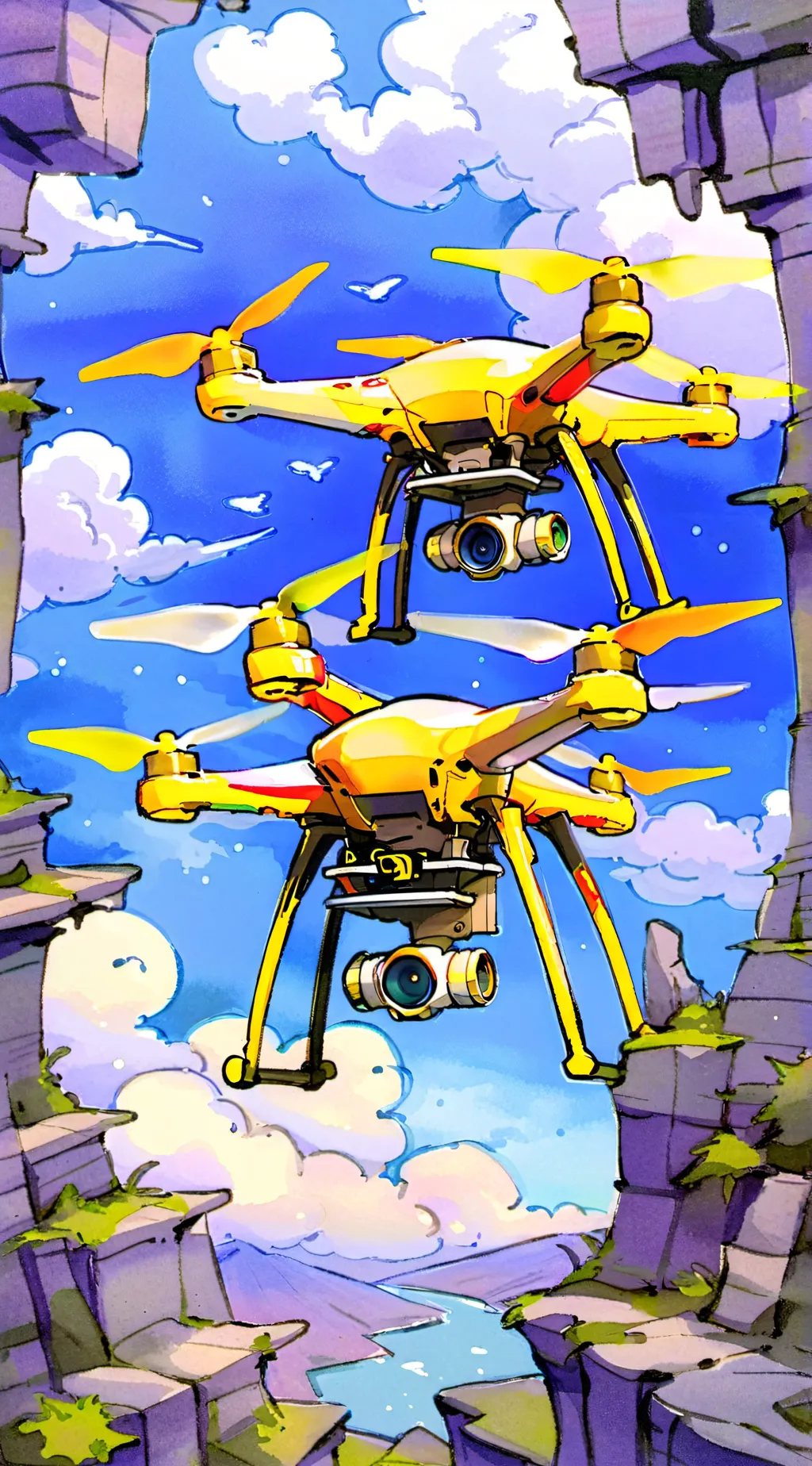 ai character: MD #1 background