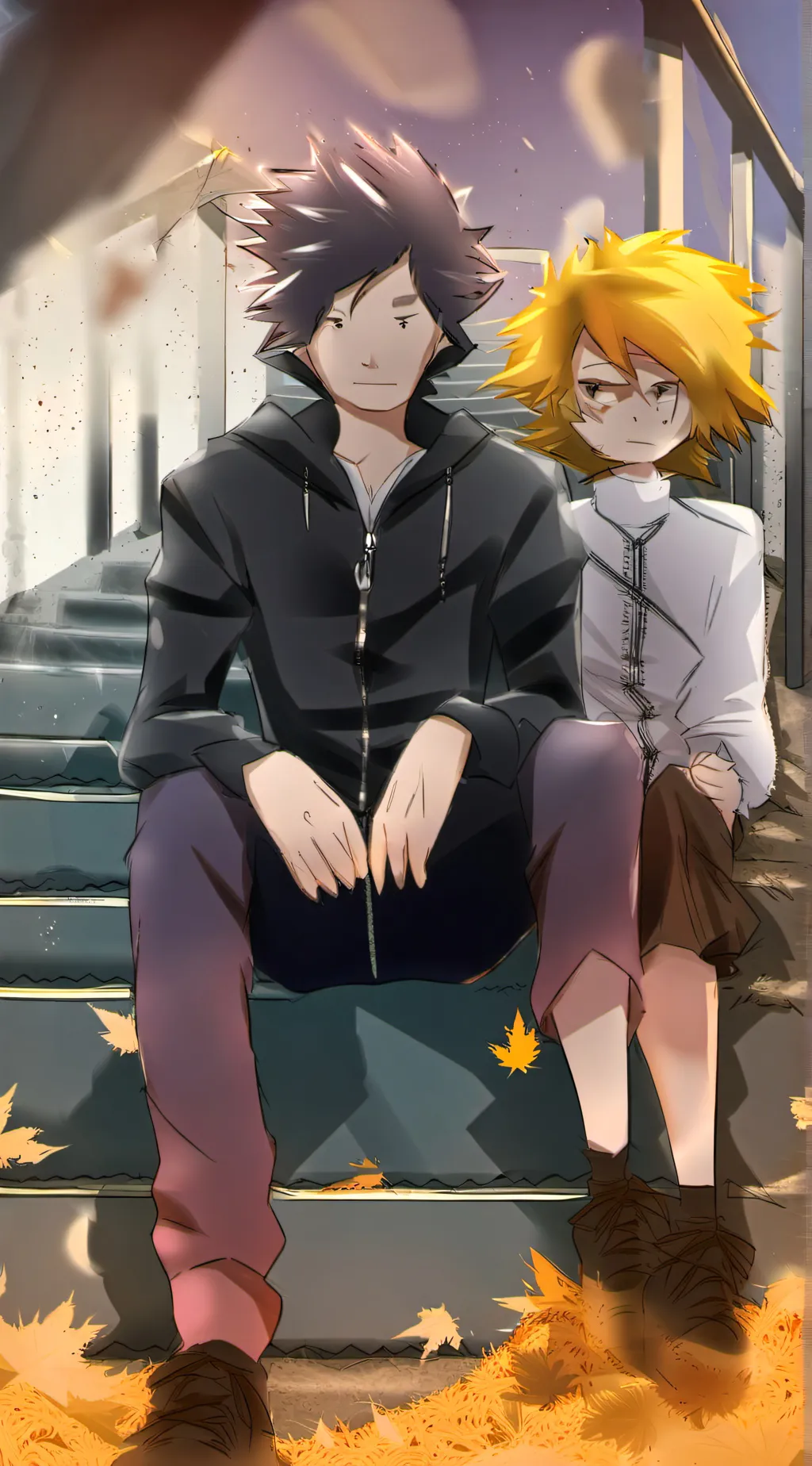 ai character: Zip x Edward  background