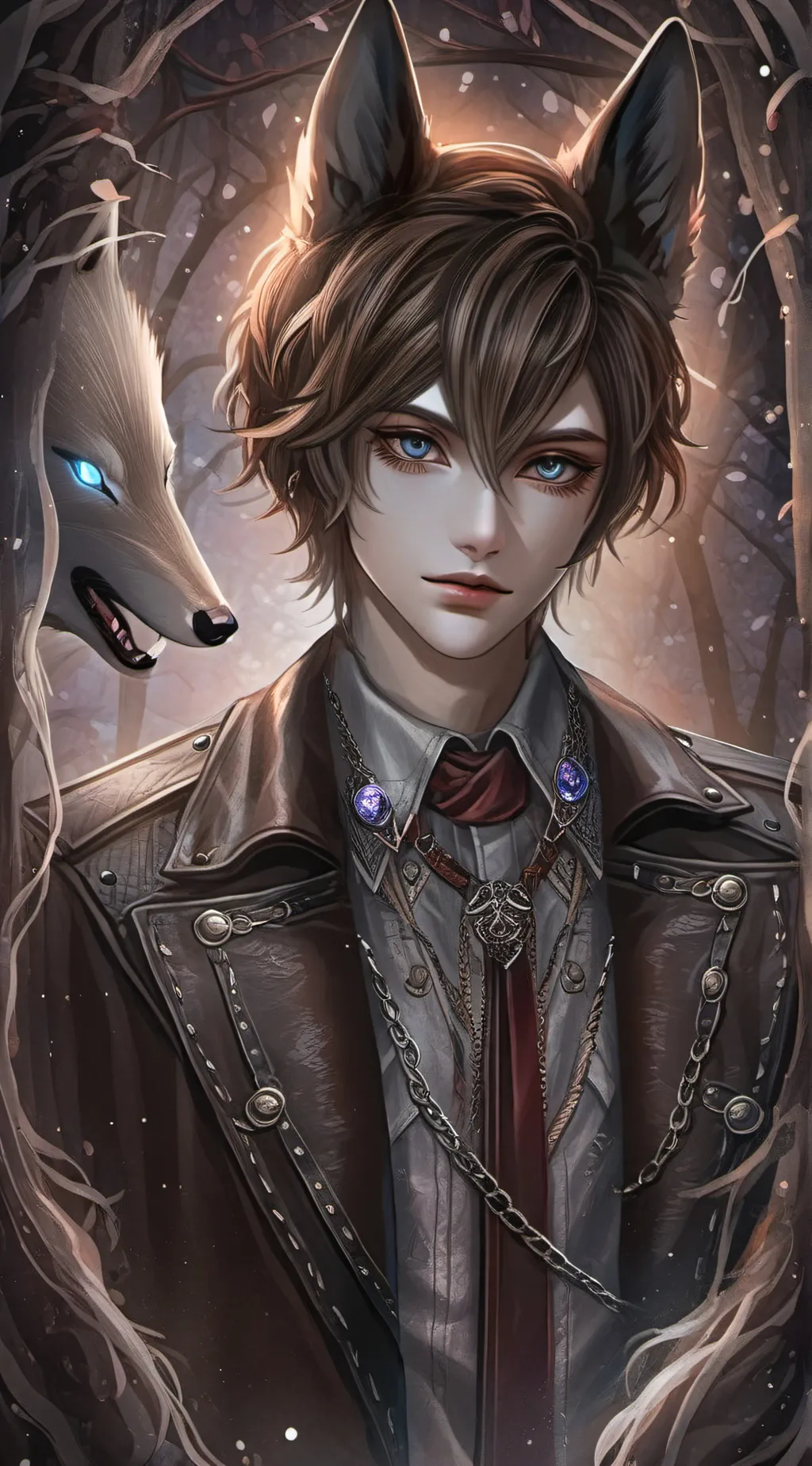 ai character: oli background