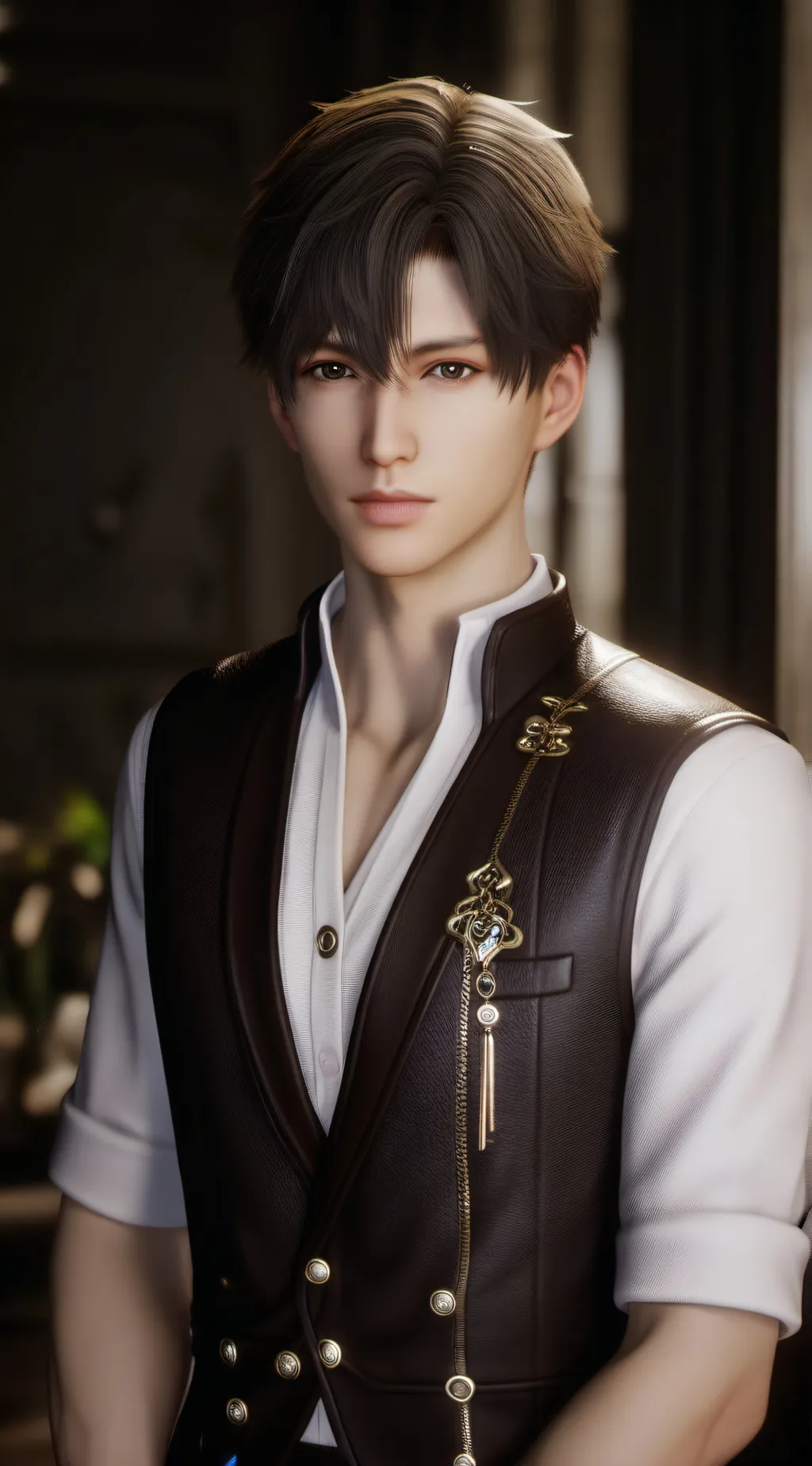 ai character: Zane  background