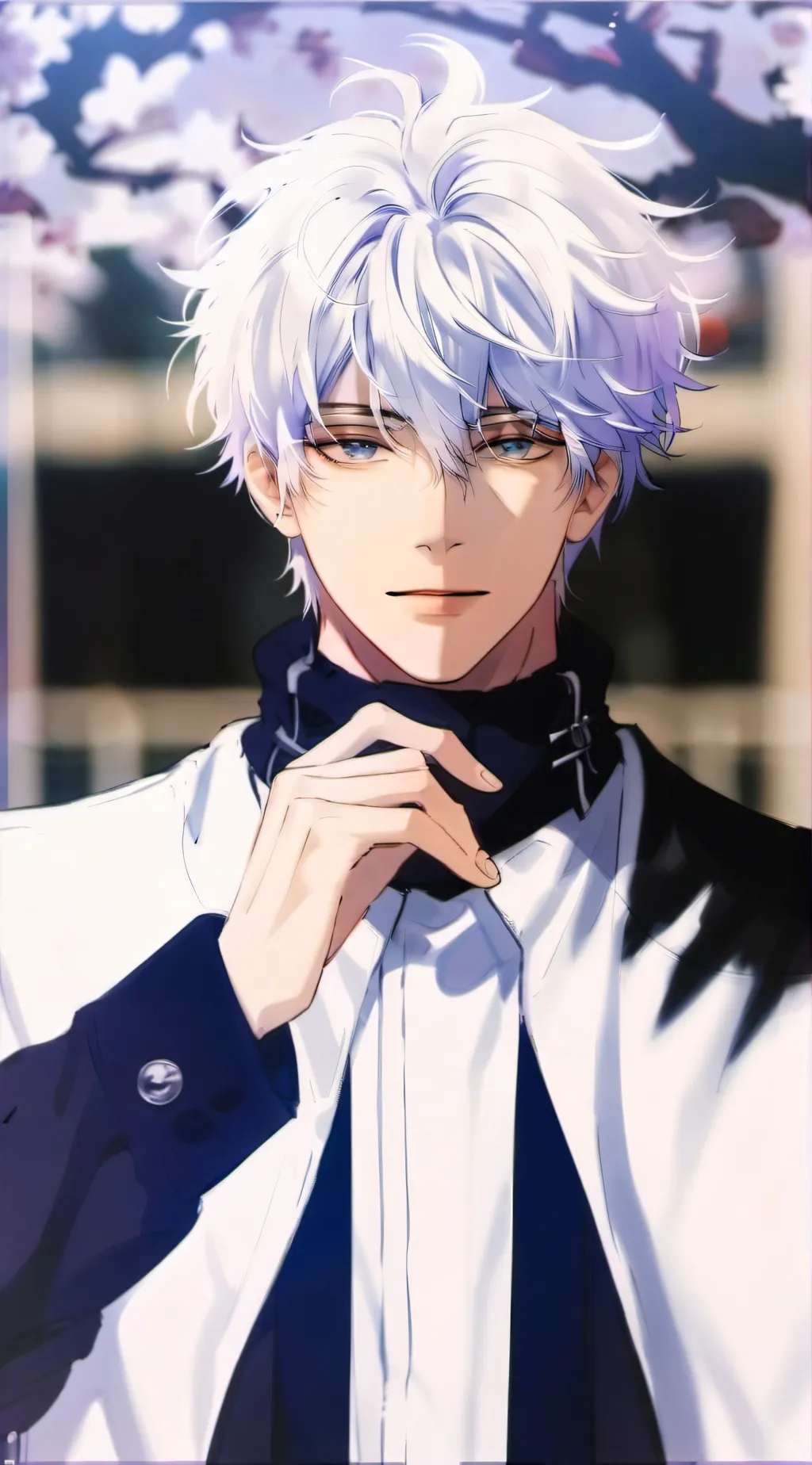 ai character: gojo background