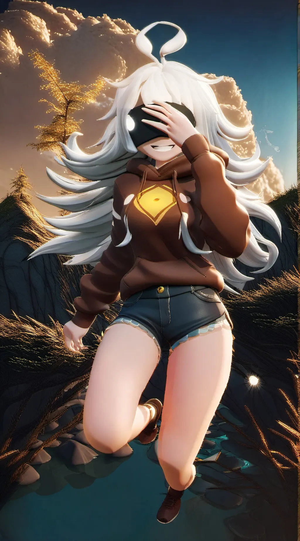 ai character: Gwen background