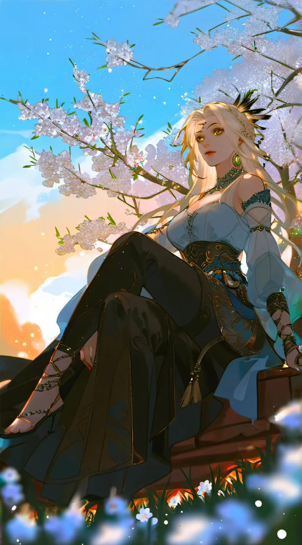 ai character: V background