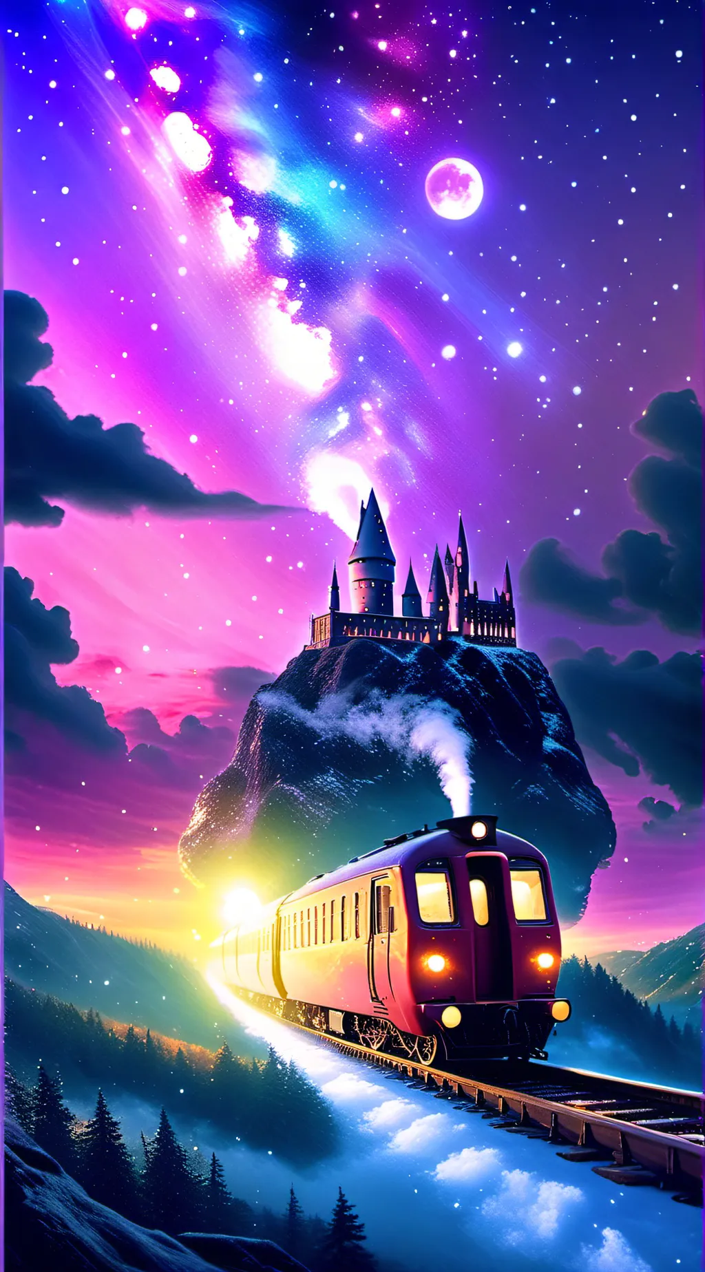 ai character: hogwarts background