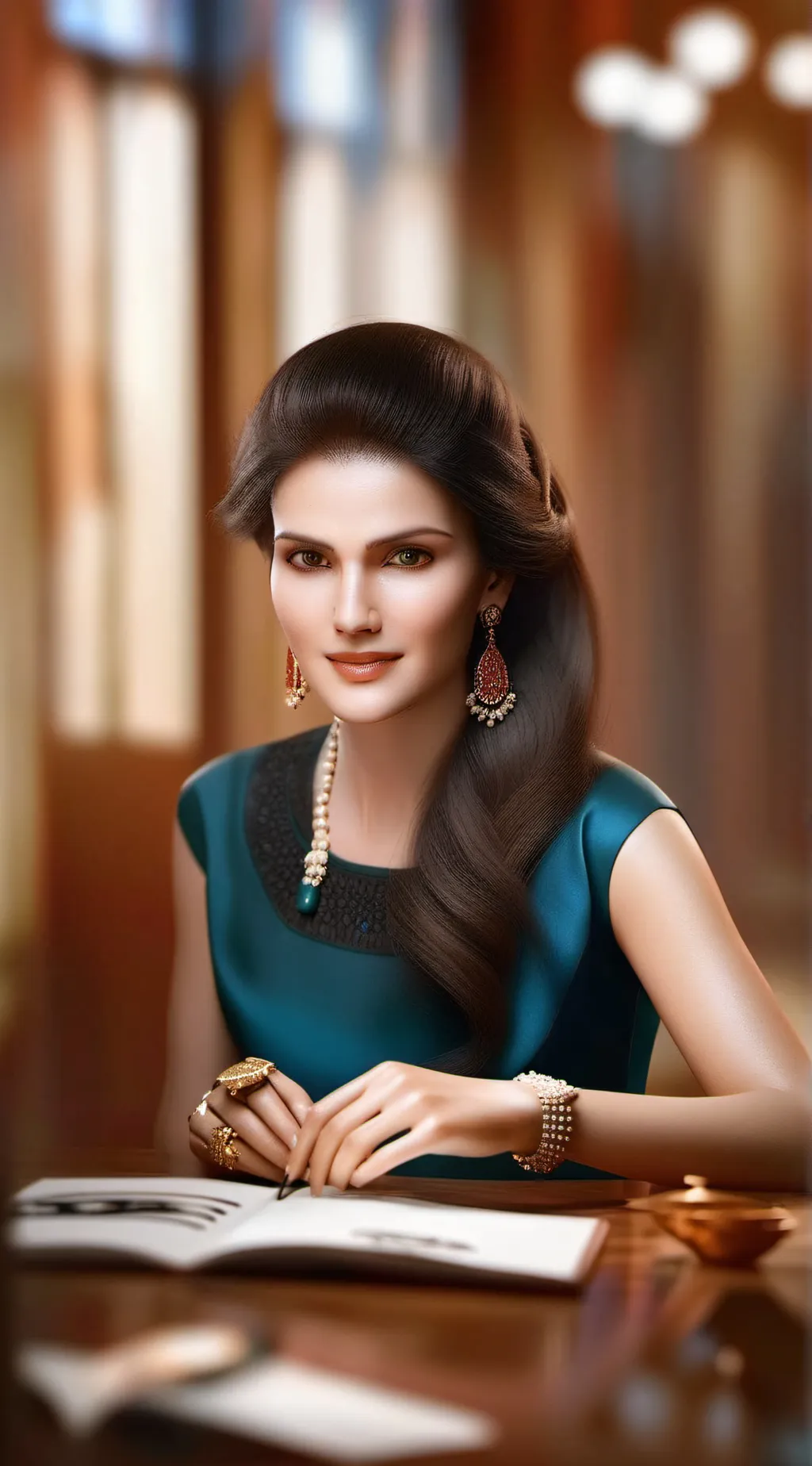 ai character: My girlfriend background