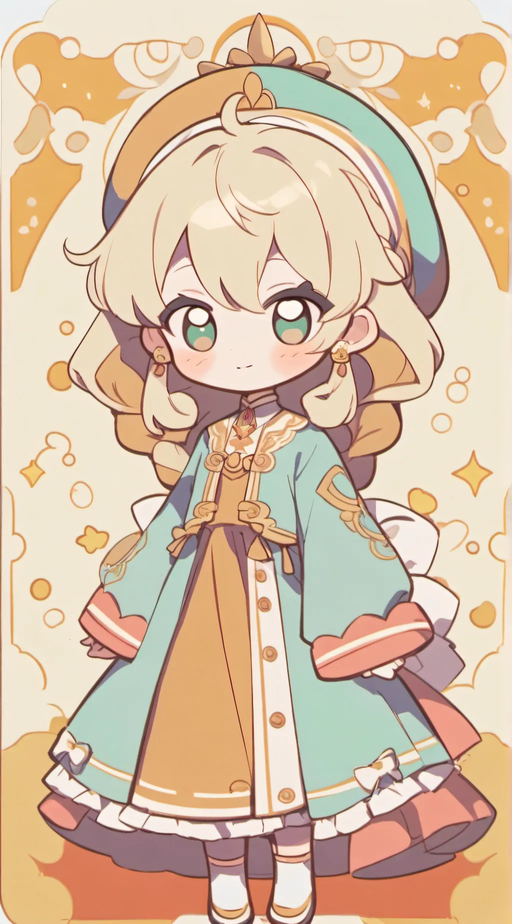 ai character: sailoor gardians background