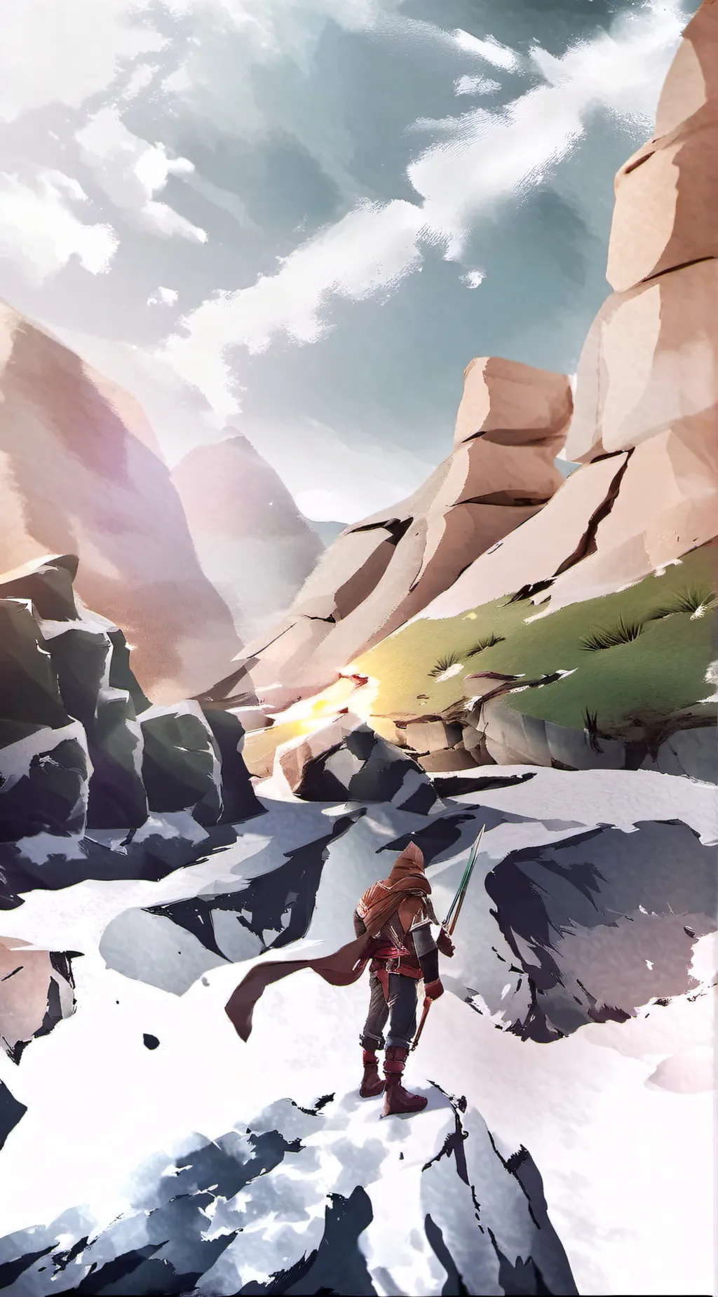 ai character: the adventure background