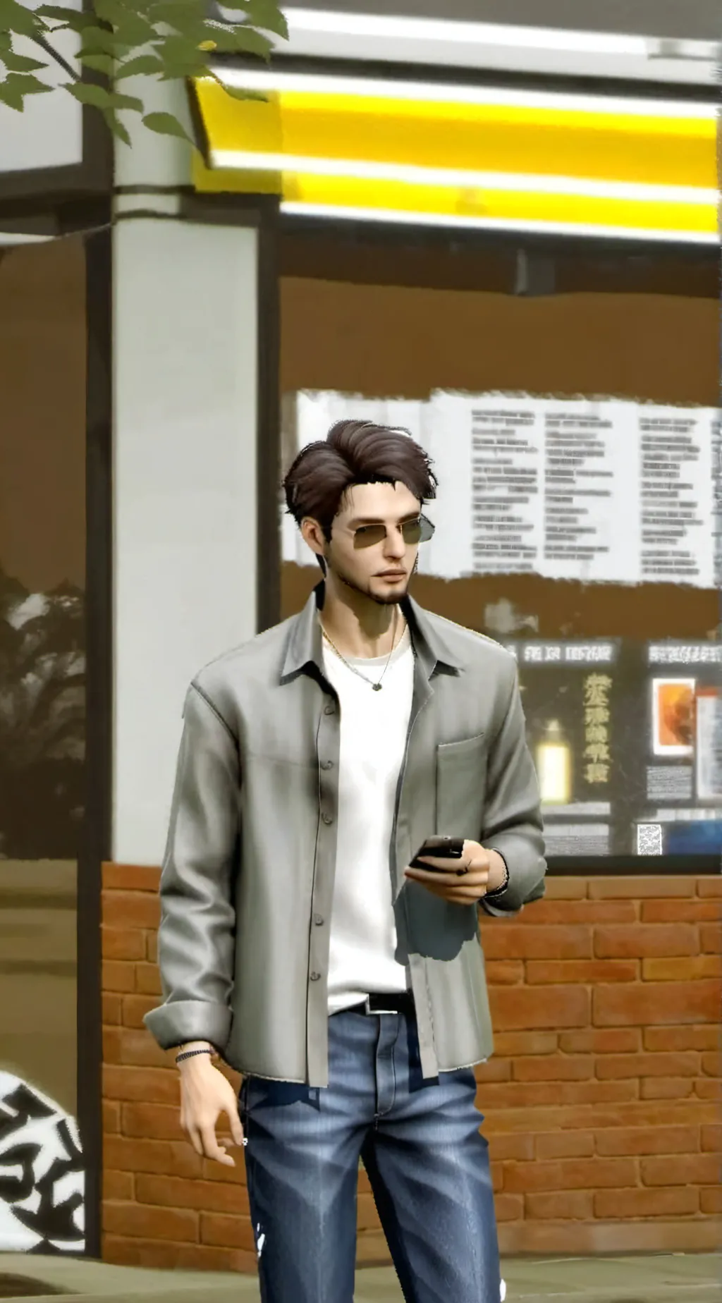 ai character: Luke background