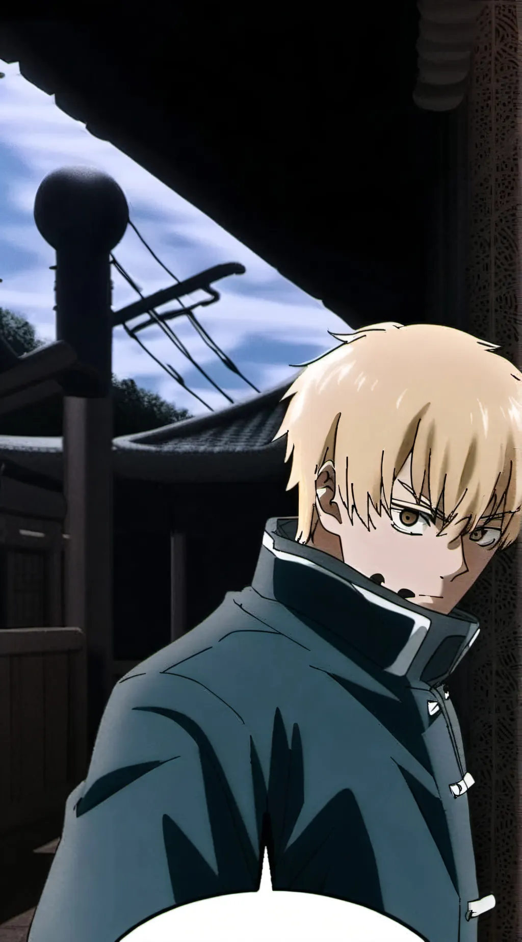 ai character: Toge Inumaki☠️ background