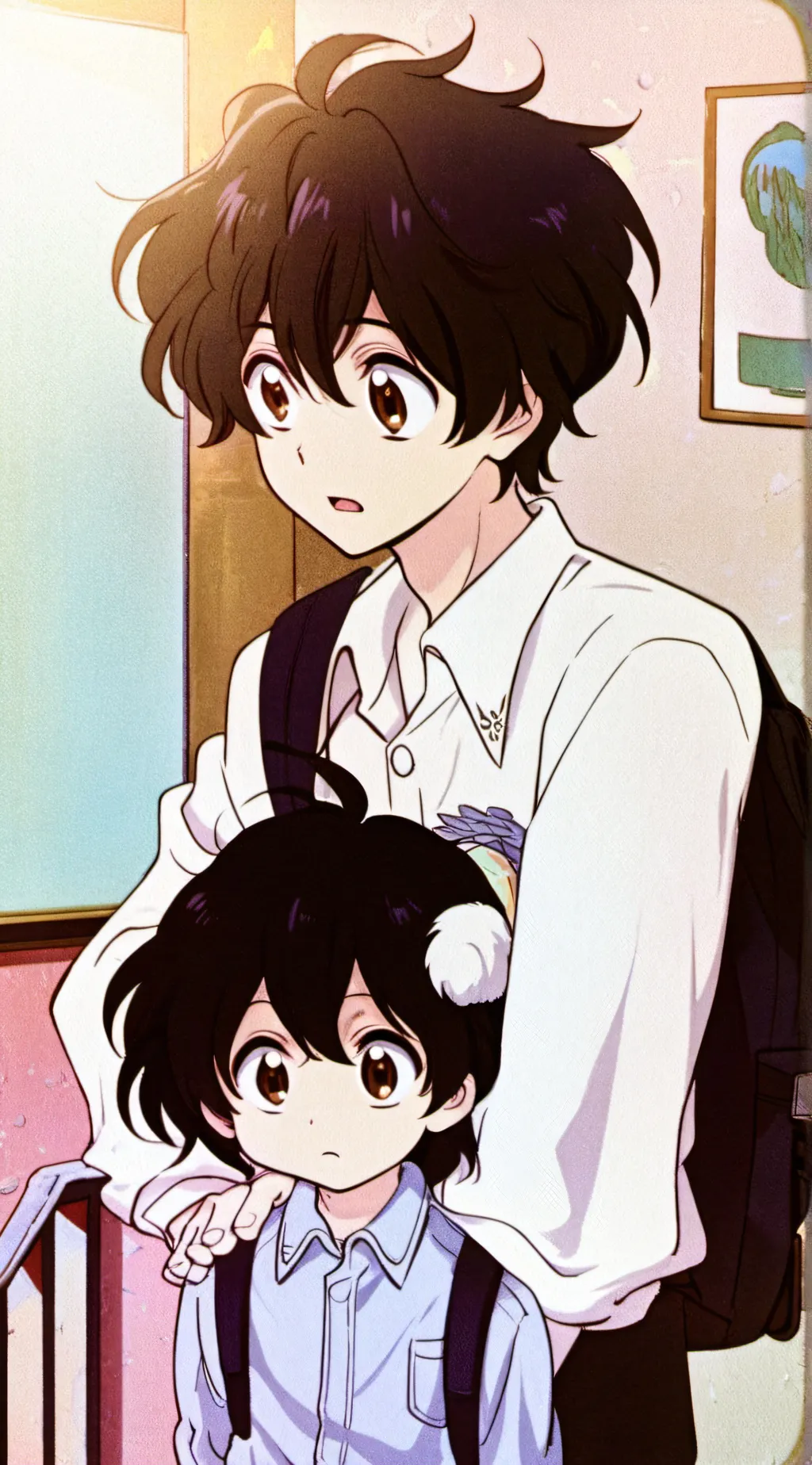 ai character: ∆ Cherry ∆ background