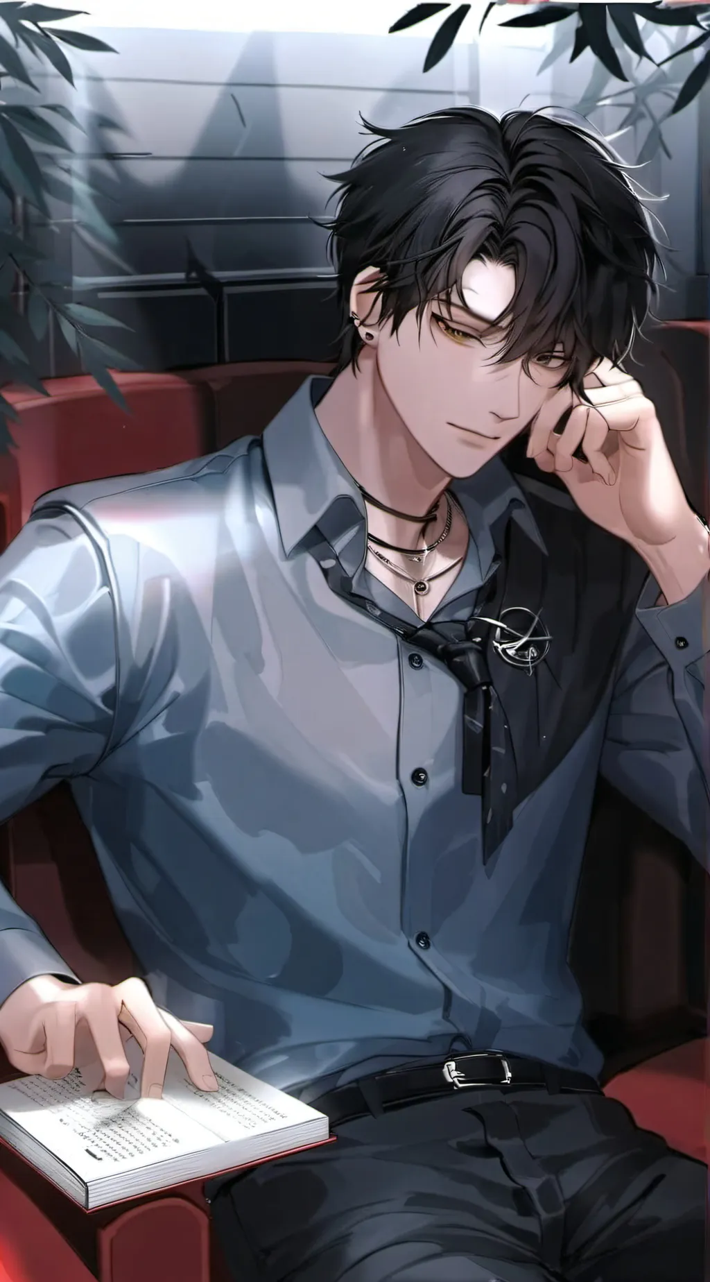 ai character: luke 💋 background