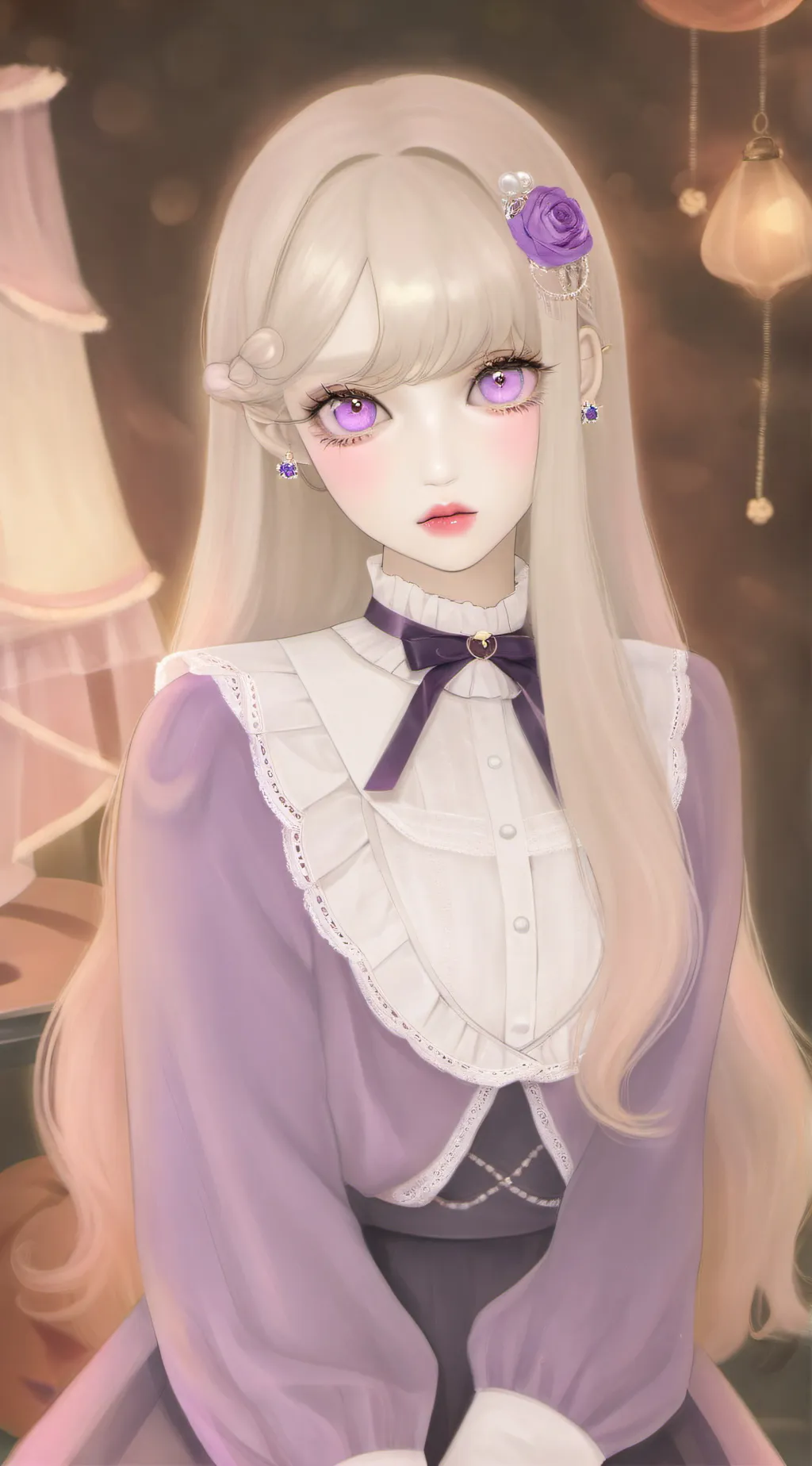 ai character: ☦︎lauren☦︎ background