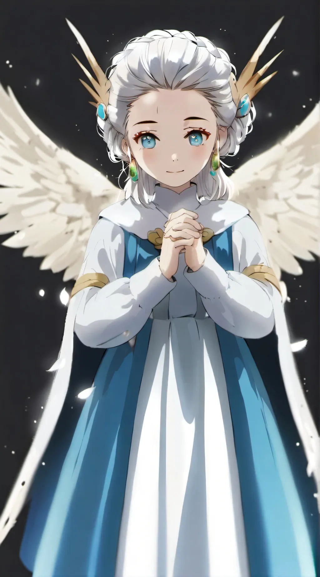 ai character: Beautiful night background