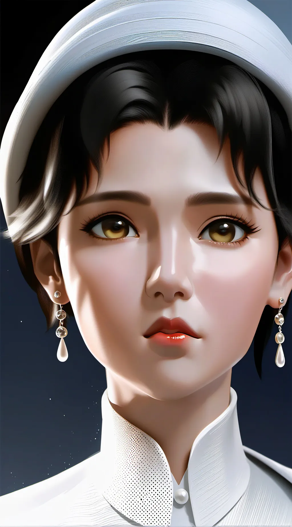 ai character: Pee maid background