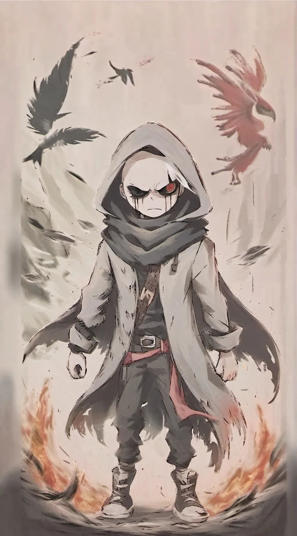 ai character: bad sanses  background