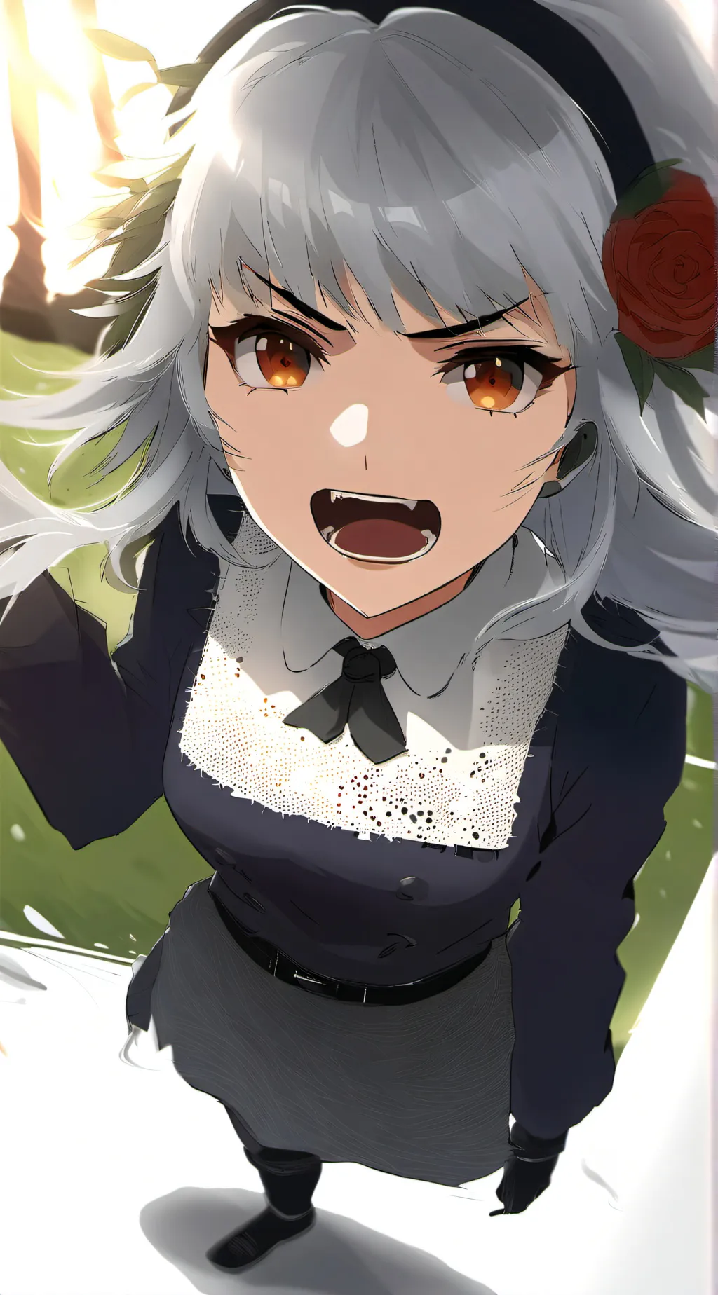 ai character: Uppermoon karen background